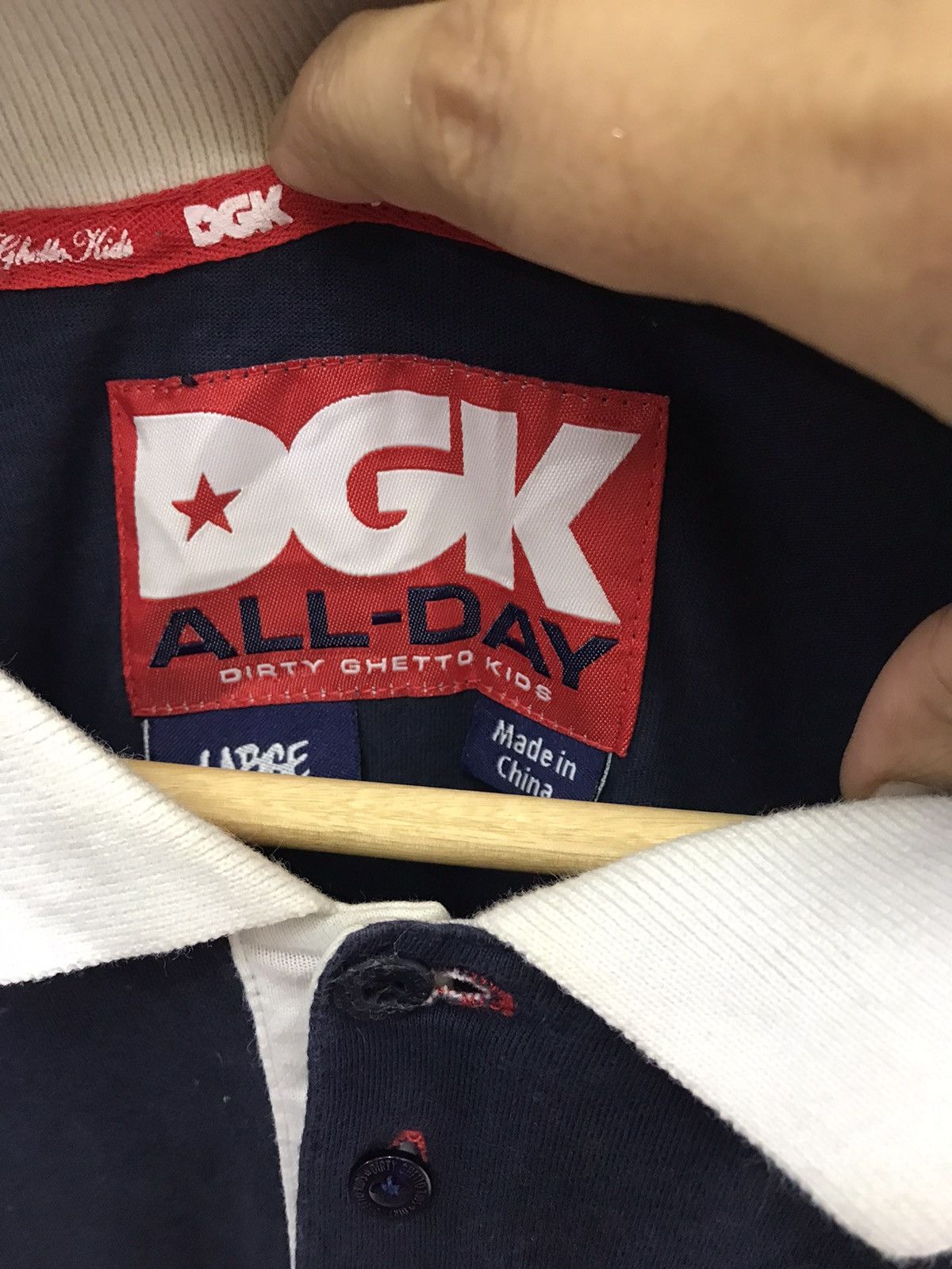 DGK DGK(dirty getto kids)skate polo rugby shirt Size US L / EU 52-54 / 3 - 4 Thumbnail