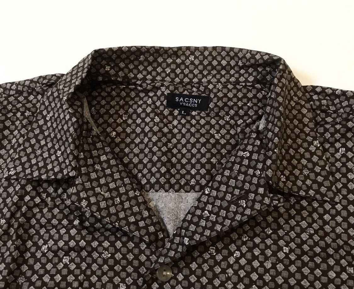 Yohji Yamamoto TAX FREE 🇺🇸 yohji yamamoto y’saccs printed camp shirt Size US L / EU 52-54 / 3 - 5 Thumbnail