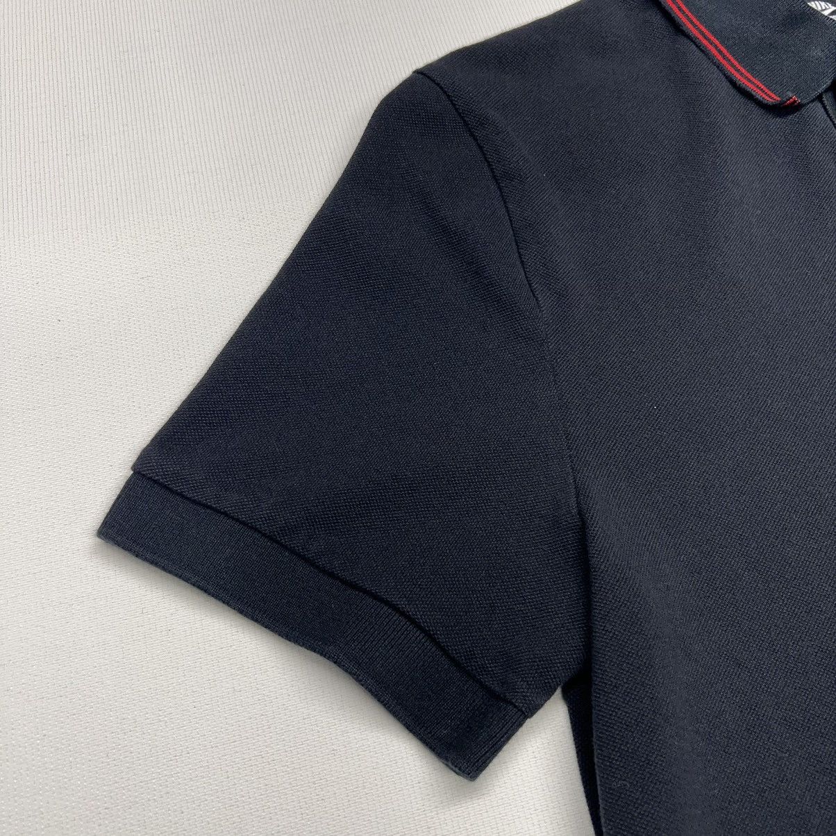 Nike × Vintage VTG Nike Polo Shirt Black Sportswear Air Max 90 Y2K Size US L / EU 52-54 / 3 - 8 Thumbnail