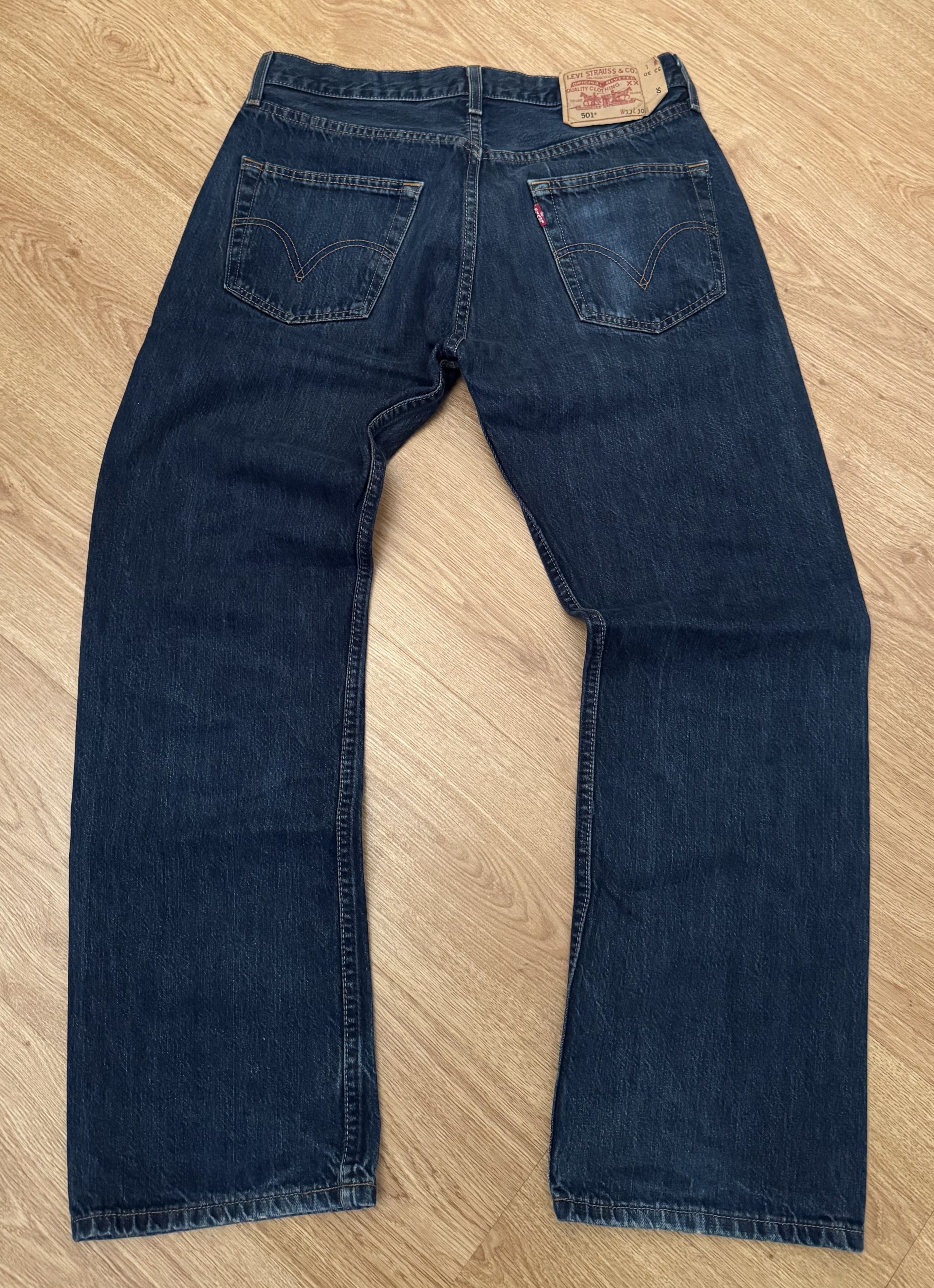 Levi's Vintage 2000s Levis 501 Denim Jeans Size 33x30 Size US 33 - 1 Thumbnail