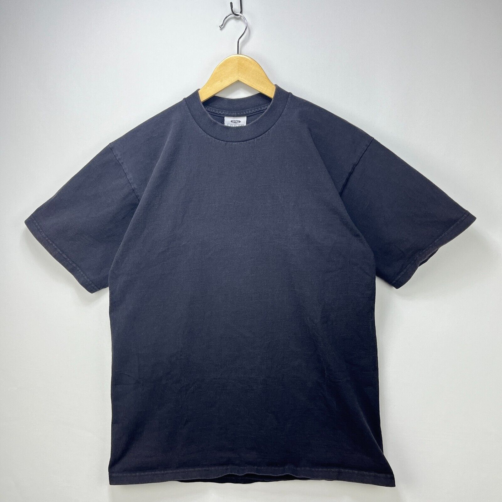 Vintage Vintage '90s Sun-Faded Blank Black Heavyweight ProClub Large Size US L / EU 52-54 / 3 - 1 Thumbnail
