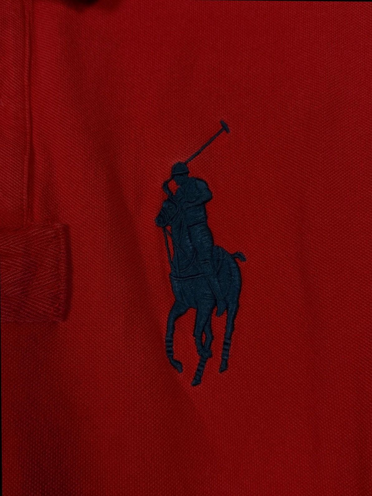 Polo Ralph Lauren Ralph Lauren Polo Shirt Red Big Pony Embroidered Size US M / EU 48-50 / 2 - 3 Thumbnail