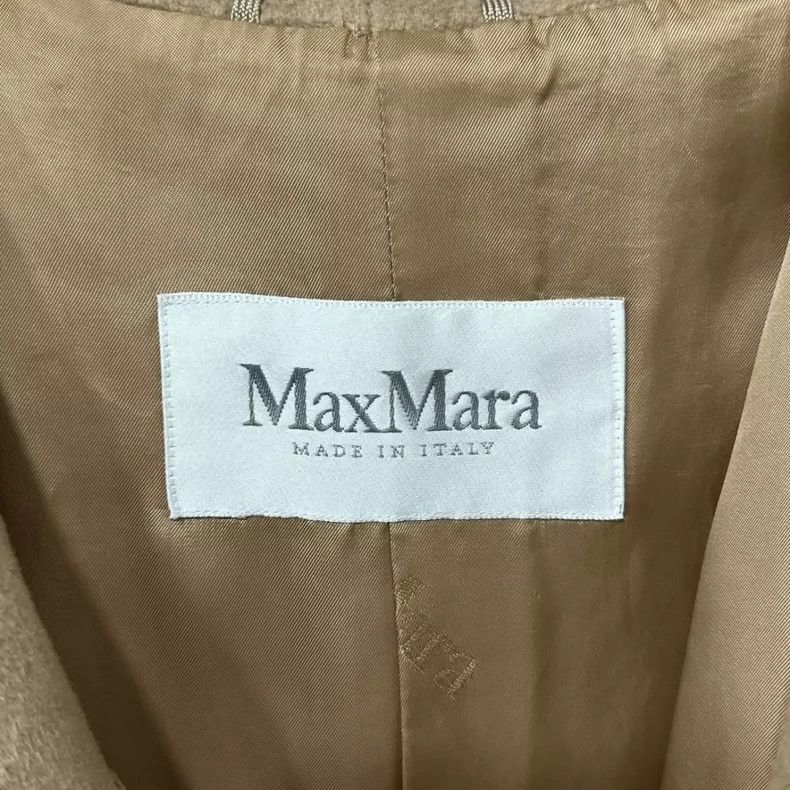 Max Mara Max Mara Pure camel hair coat Size L / US 10 / IT 46 - 4 Thumbnail