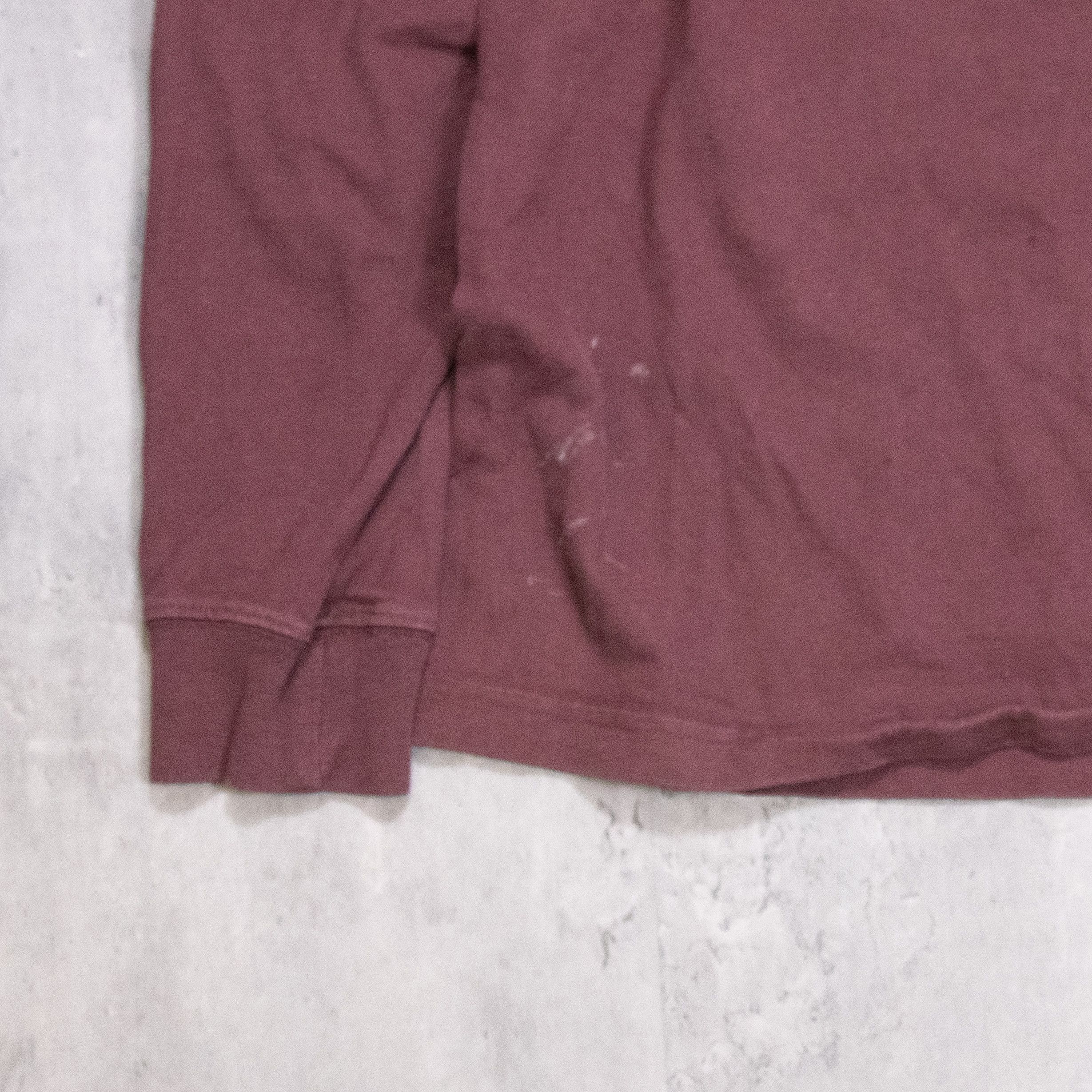 Carhartt Carhartt Loose Fit Burgundy Long Sleeve T-Shirt Size US L / EU 52-54 / 3 - 5 Thumbnail