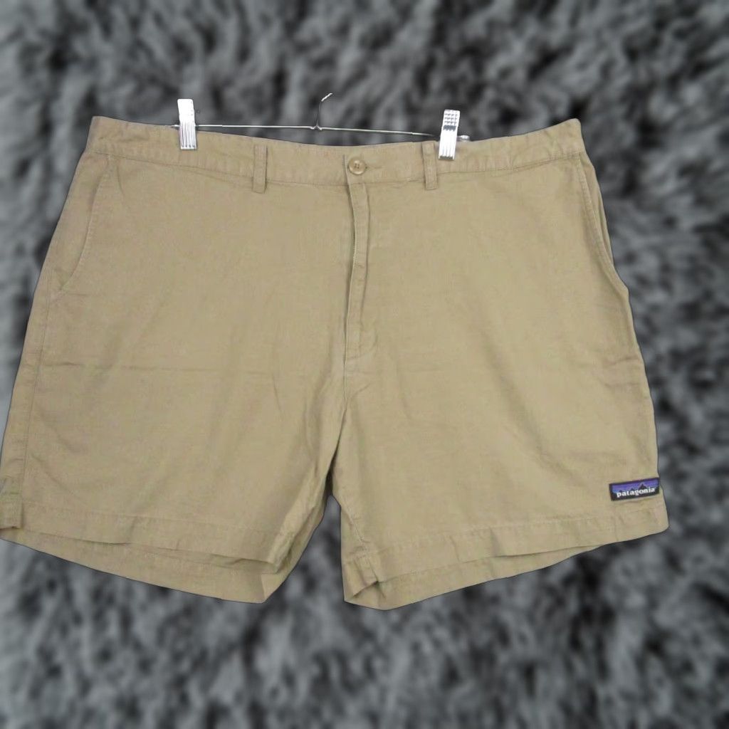 Patagonia Patagonia Shorts Mens 40 Khaki All-Wear Hemp Organic Cotton Casual STY57756 Size US 40 / EU 56 - 1 Thumbnail