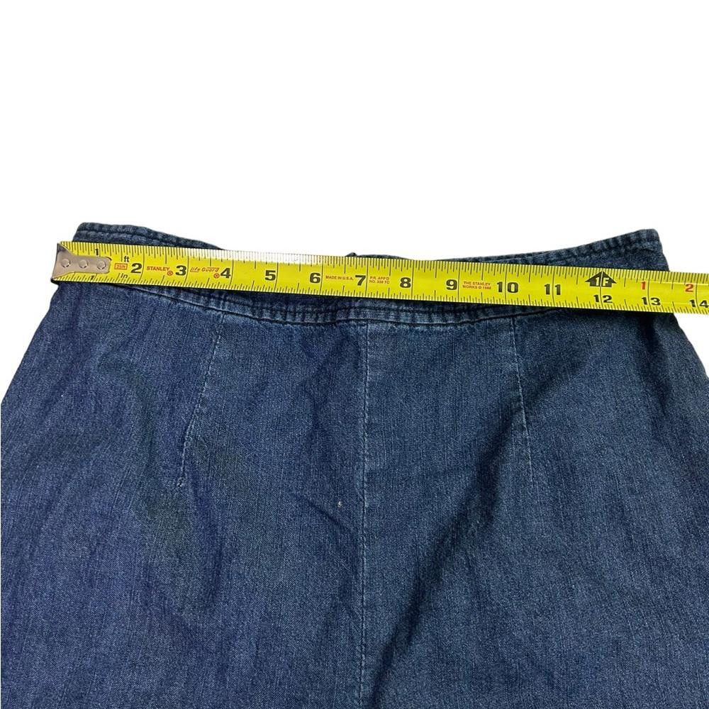 Free People Free People l Dark Wash High Rise Wide Leg Jeans Size 4 Size 27" / US 4 / IT 40 - 4 Thumbnail