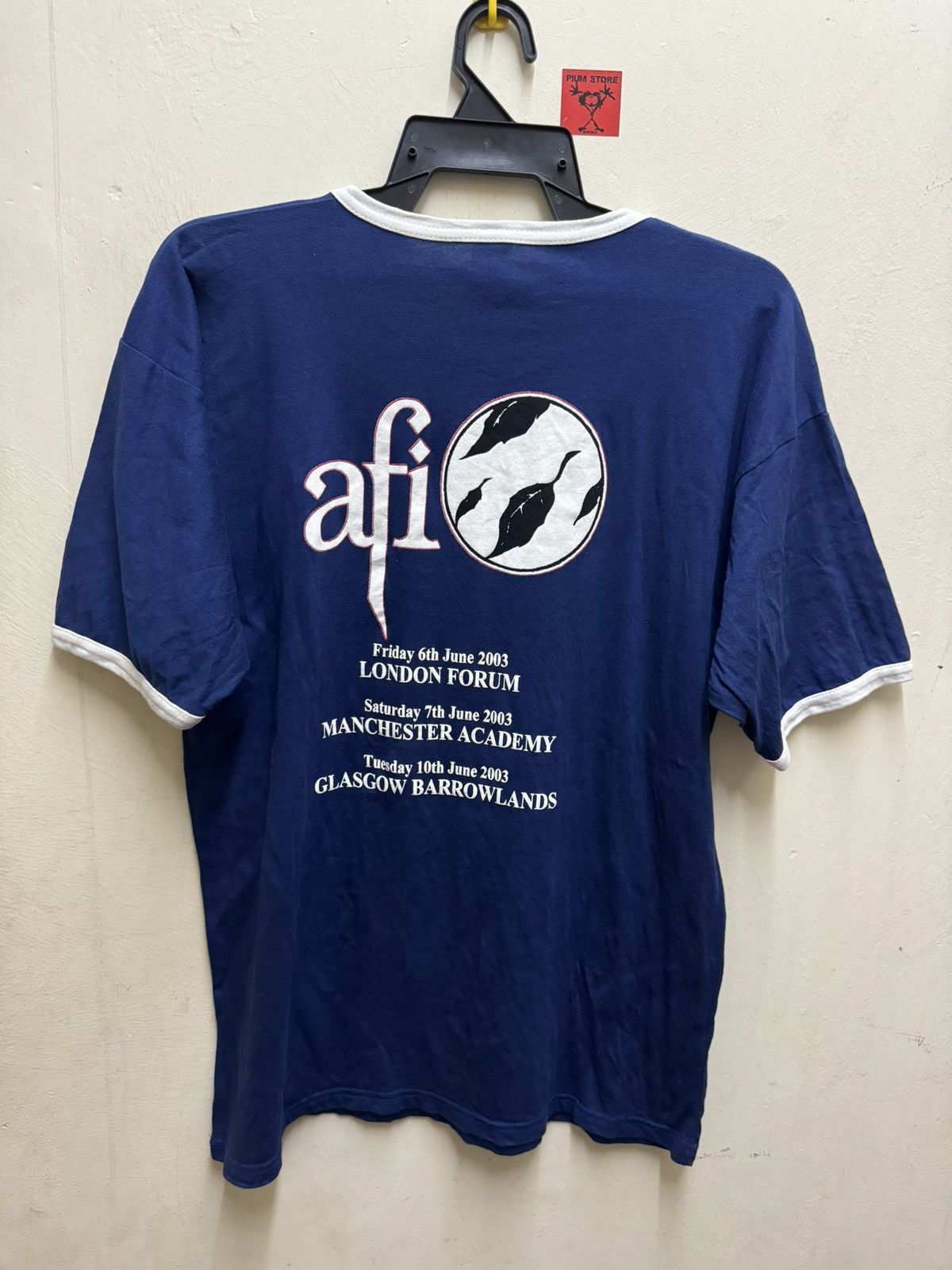 Band Tees Vintage Afi Size US L / EU 52-54 / 3 - 3 Thumbnail