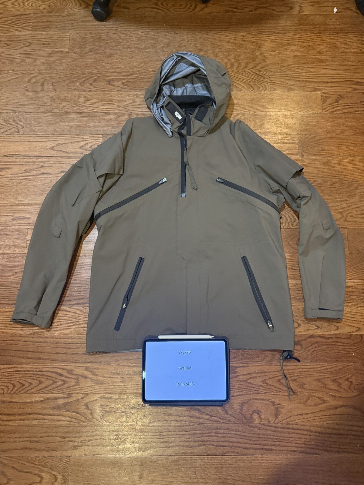Acronym Acronym J1B-GT Gore-Tex Pro RAF Green Jacket FW 2021 (XL) Size US XL / EU 56 / 4 - 2 Thumbnail