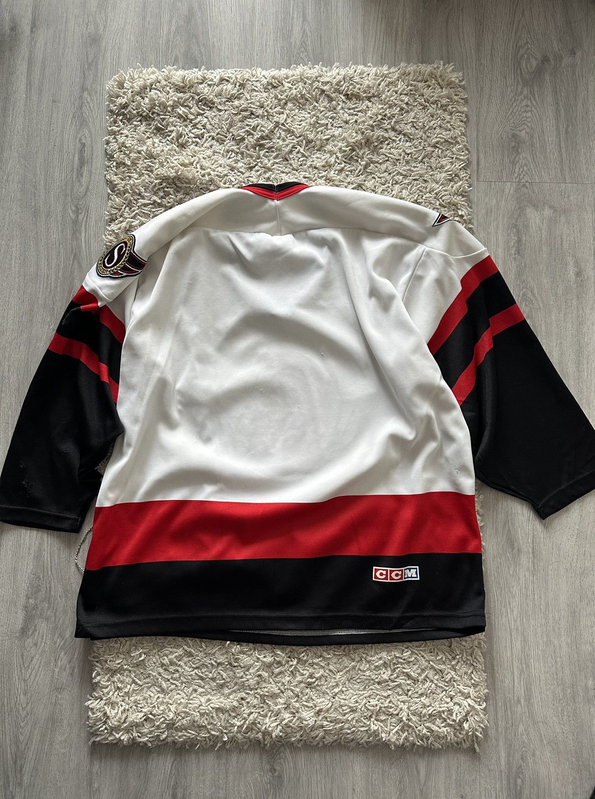 Ccm CCM Ottawa Senators NHL Hockey Jersey Size US L / EU 52-54 / 3 - 8 Thumbnail