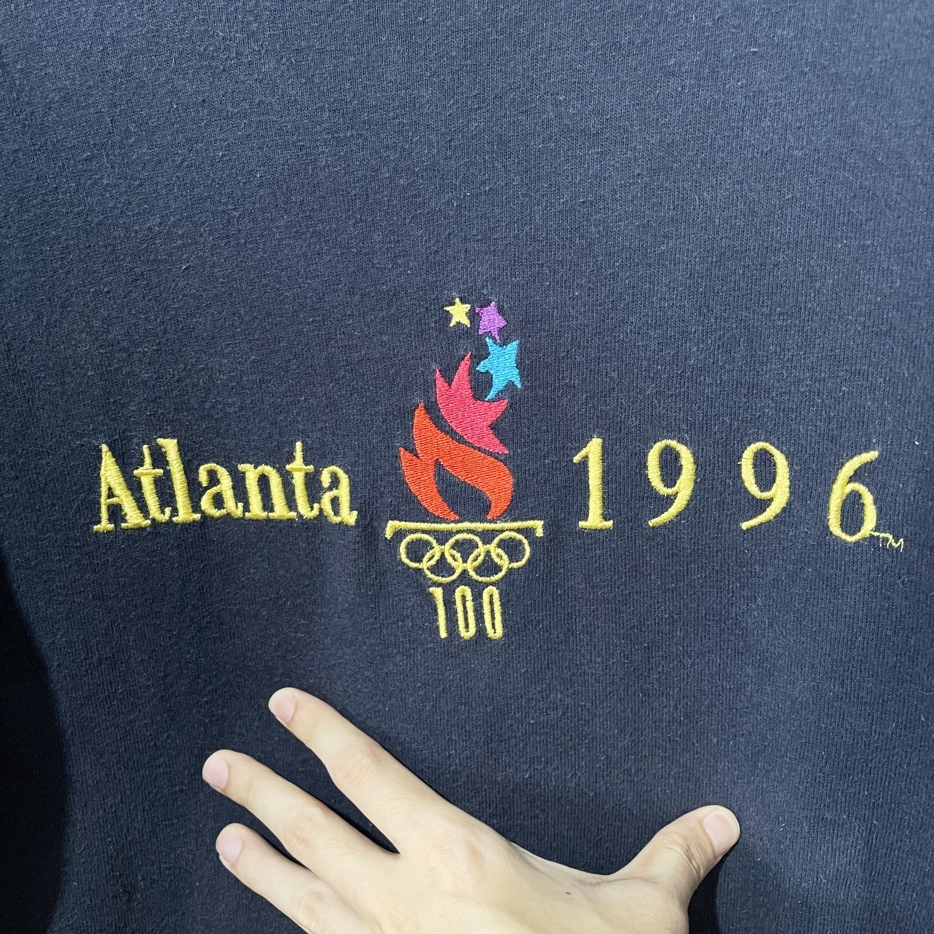 USA Olympics Vintage 1996 Atlanta Olympics T-Shirt Size US L / EU 52-54 / 3 - 2 Thumbnail