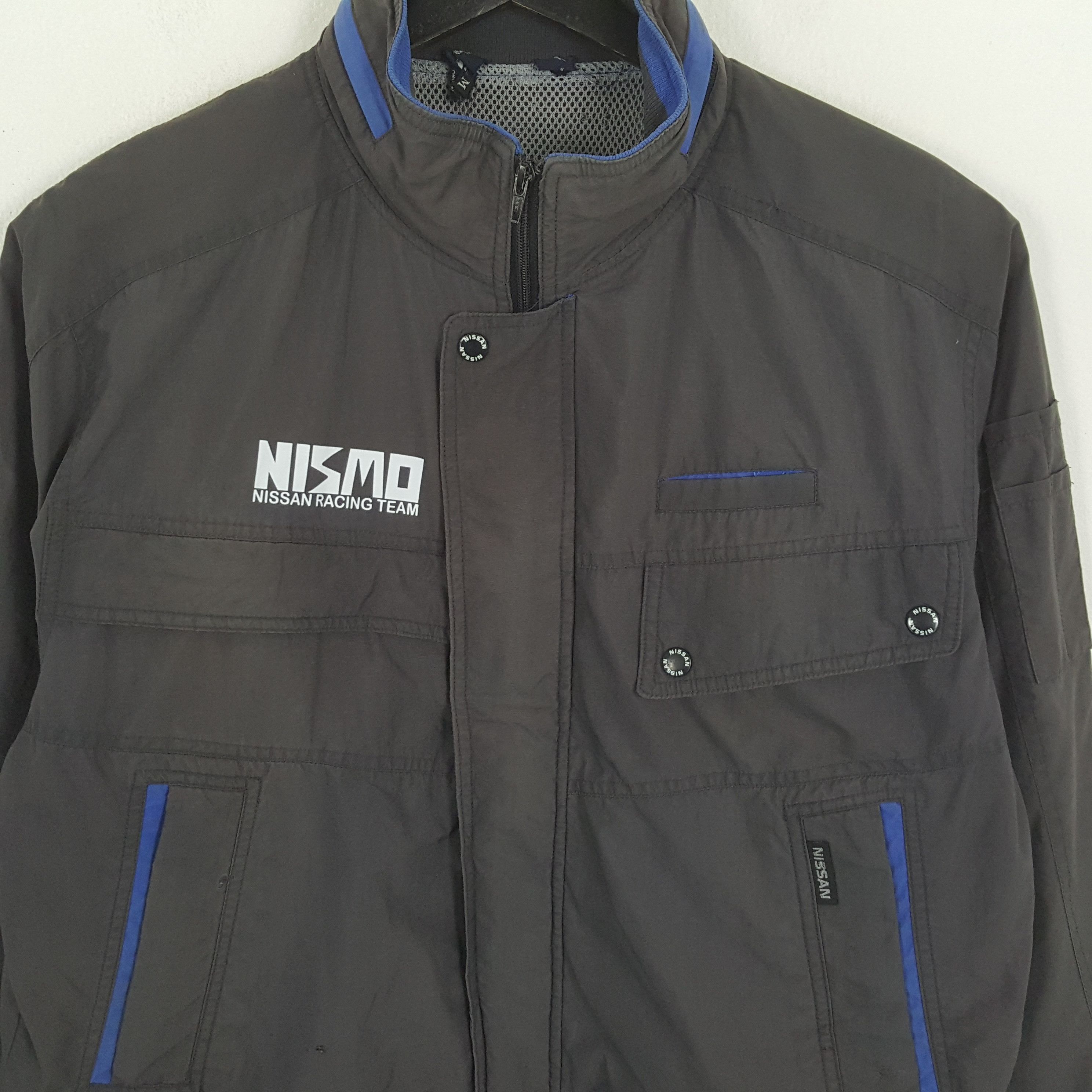 Japanese Brand × Vintage NISMO NISSAN RACING Team Motorsports Custom Art Jacket Size US L / EU 52-54 / 3 - 4 Thumbnail