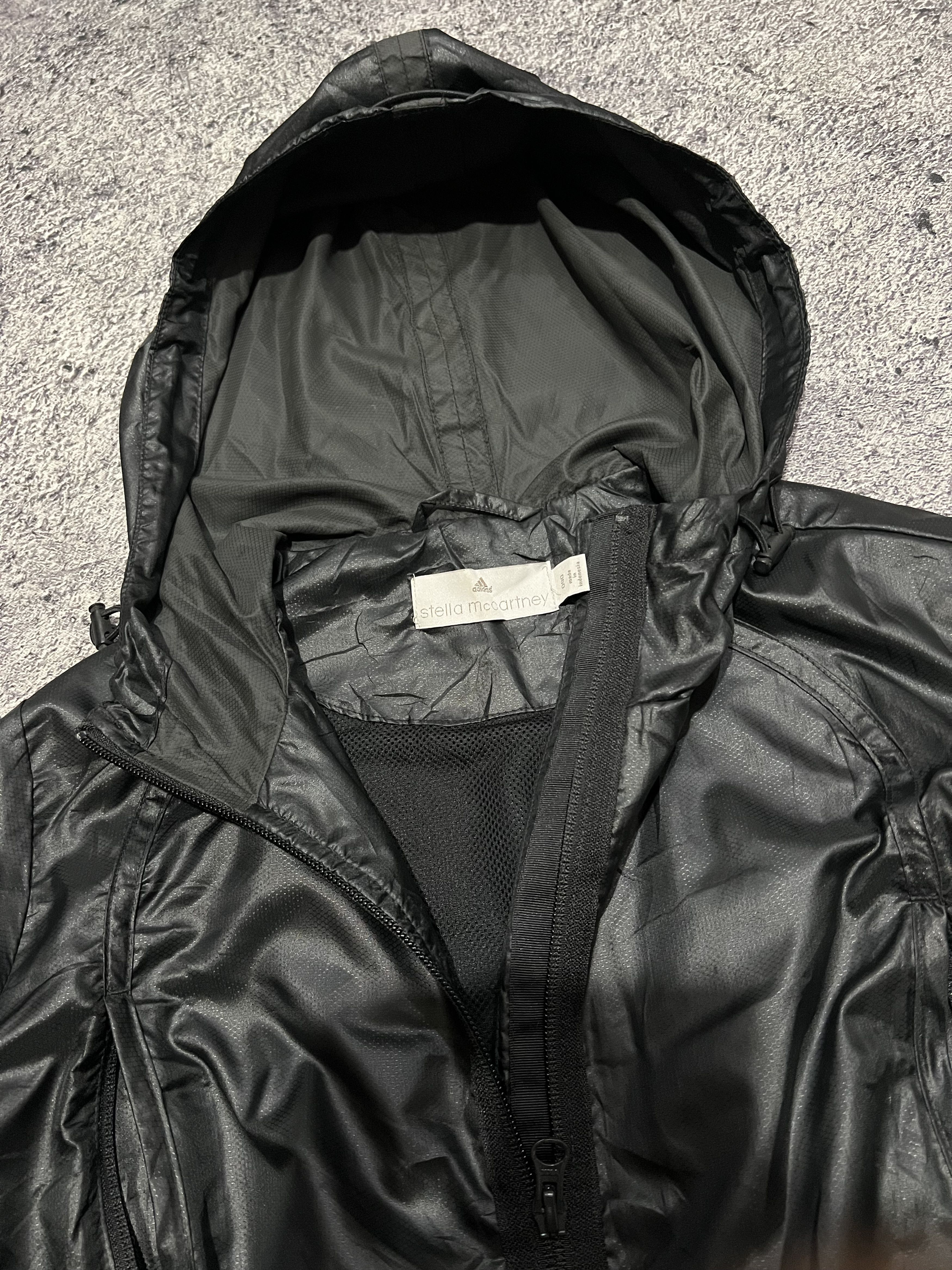 Adidas × Stella McCartney 2000s Stella x Adidas Nylon Hodded Jacket Size US S / EU 44-46 / 1 - 2 Thumbnail