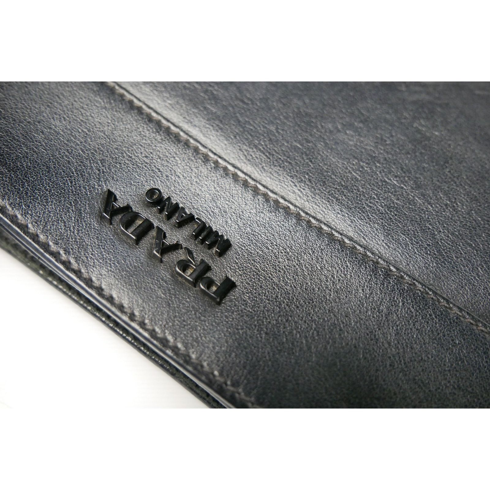Prada Prada Nero City Calf Leather Margit Bag Size ONE SIZE - 13 Thumbnail