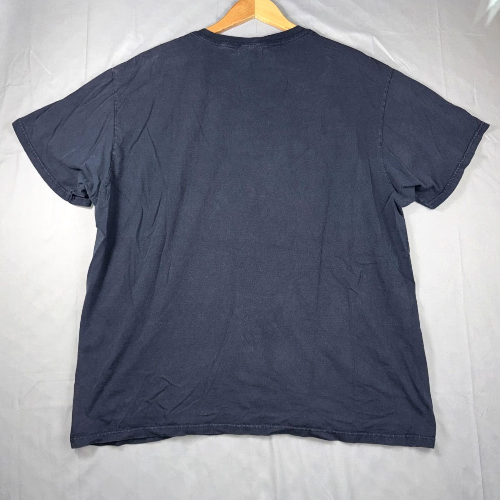 Vintage VINTAGE Polo Jeans Co. Ralph Lauren Shirt Mens 2XL Blue Graphic Tshirt RL Logo 1967 Neck Crew Short Sleeve Cotton Jersey Size US XXL / EU 58 / 5 - 2 Thumbnail