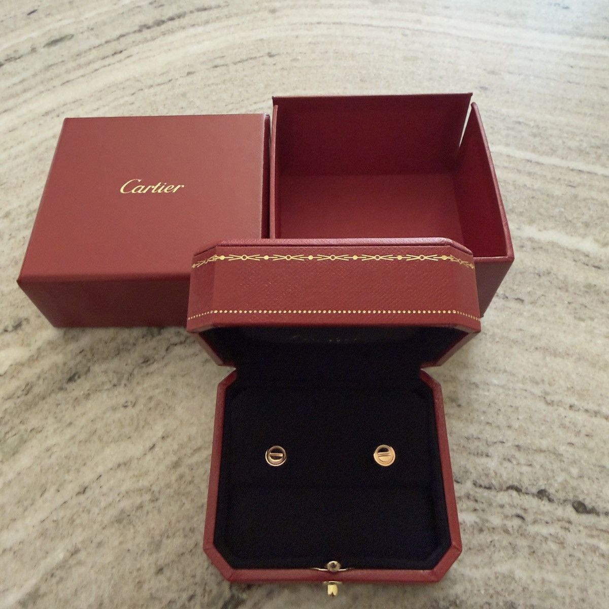 Cartier Cartier Love Stud Earrings 🚫READ DESCRIPTION🚫 Size ONE SIZE - 1 Thumbnail