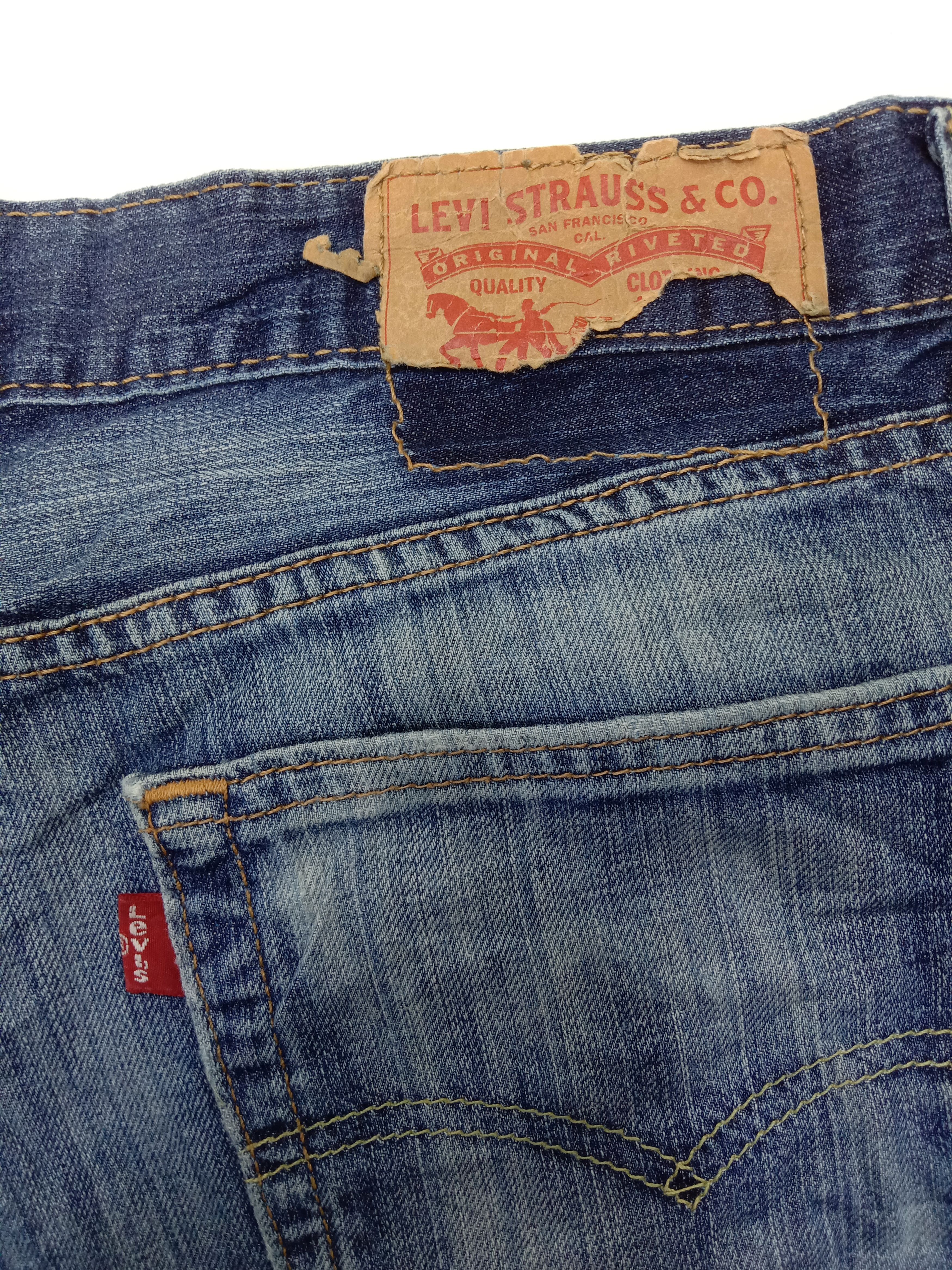 Levi's Vintage Levi's 514 Jeans Blue Wash Slim Straight Denim Size US 31 - 12 Thumbnail