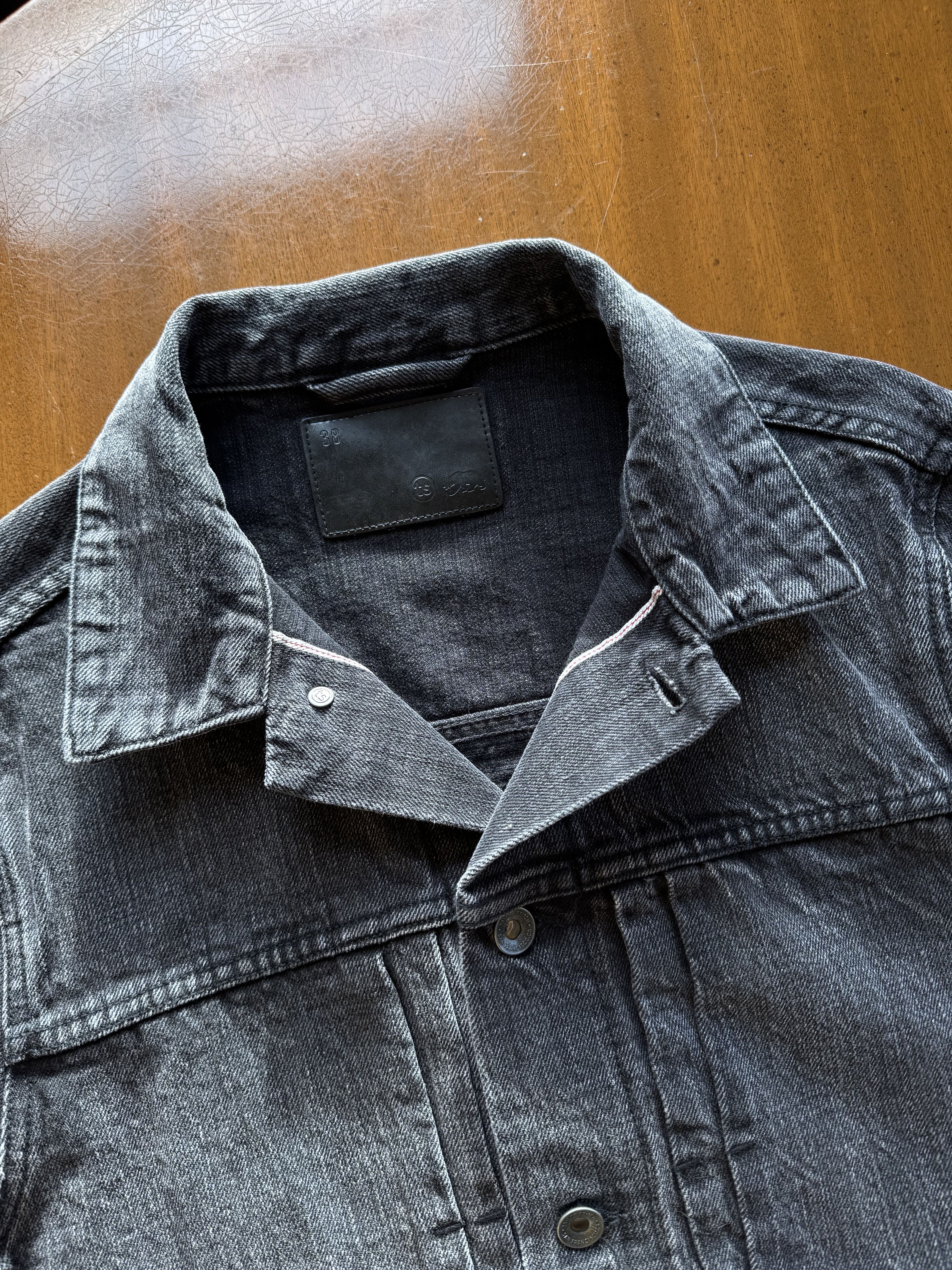 Taylor Stitch Taylor Stitch Dispatch Jacket in Black 3-Month Wash Selvage Size US S / EU 44-46 / 1 - 5 Thumbnail