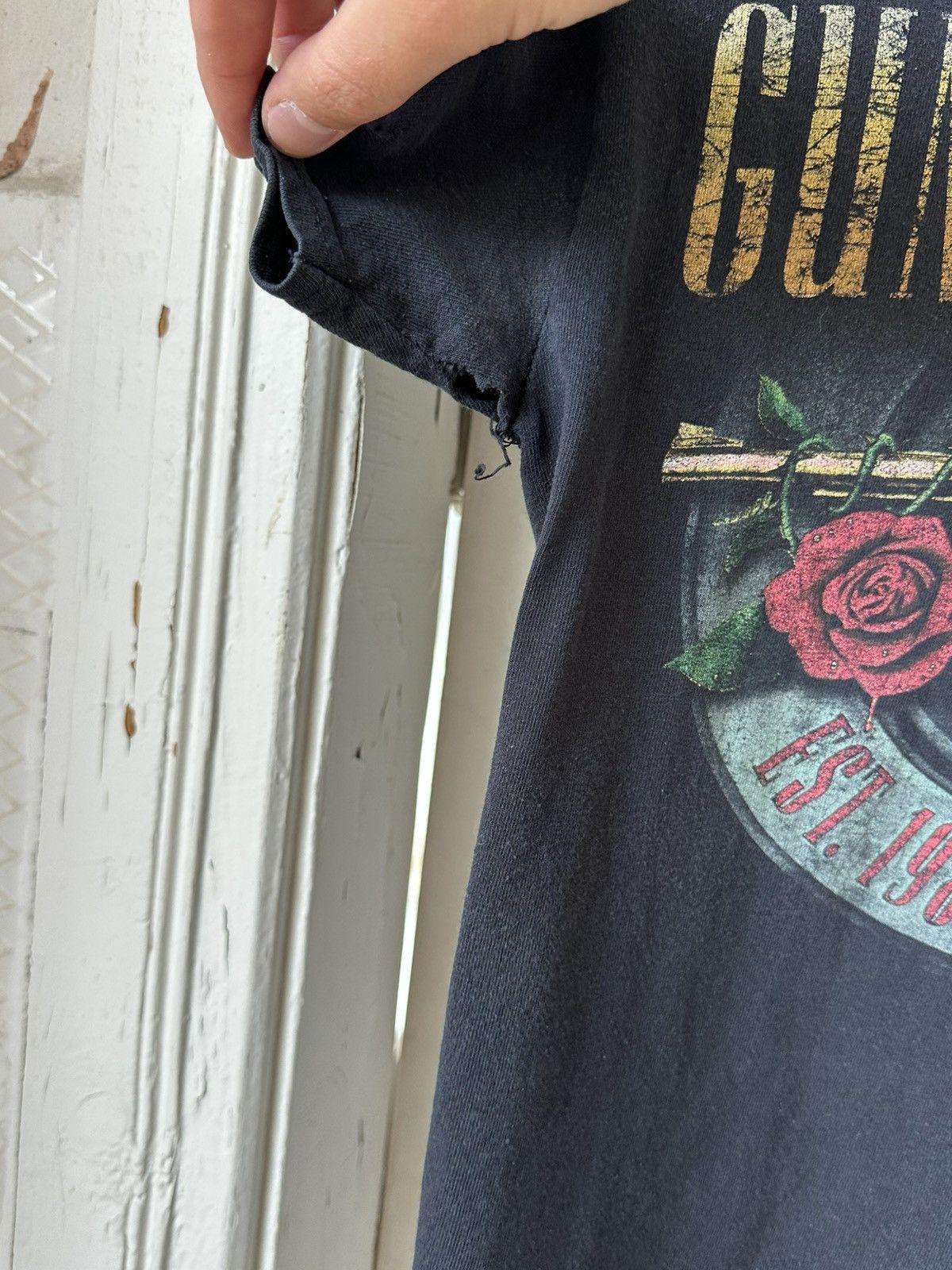 Band Tees Guns Roses Not is This Lifetime Tour Printed T-shirt Size S / US 4 / IT 40 - 5 Thumbnail