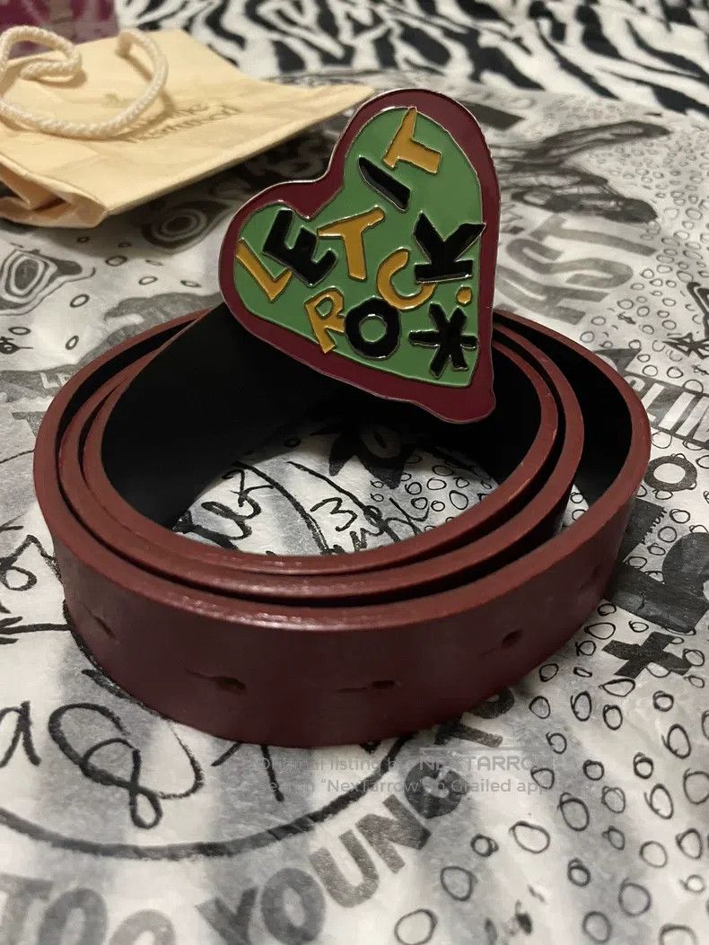 Vivienne Westwood Red Love Belt | Grailed