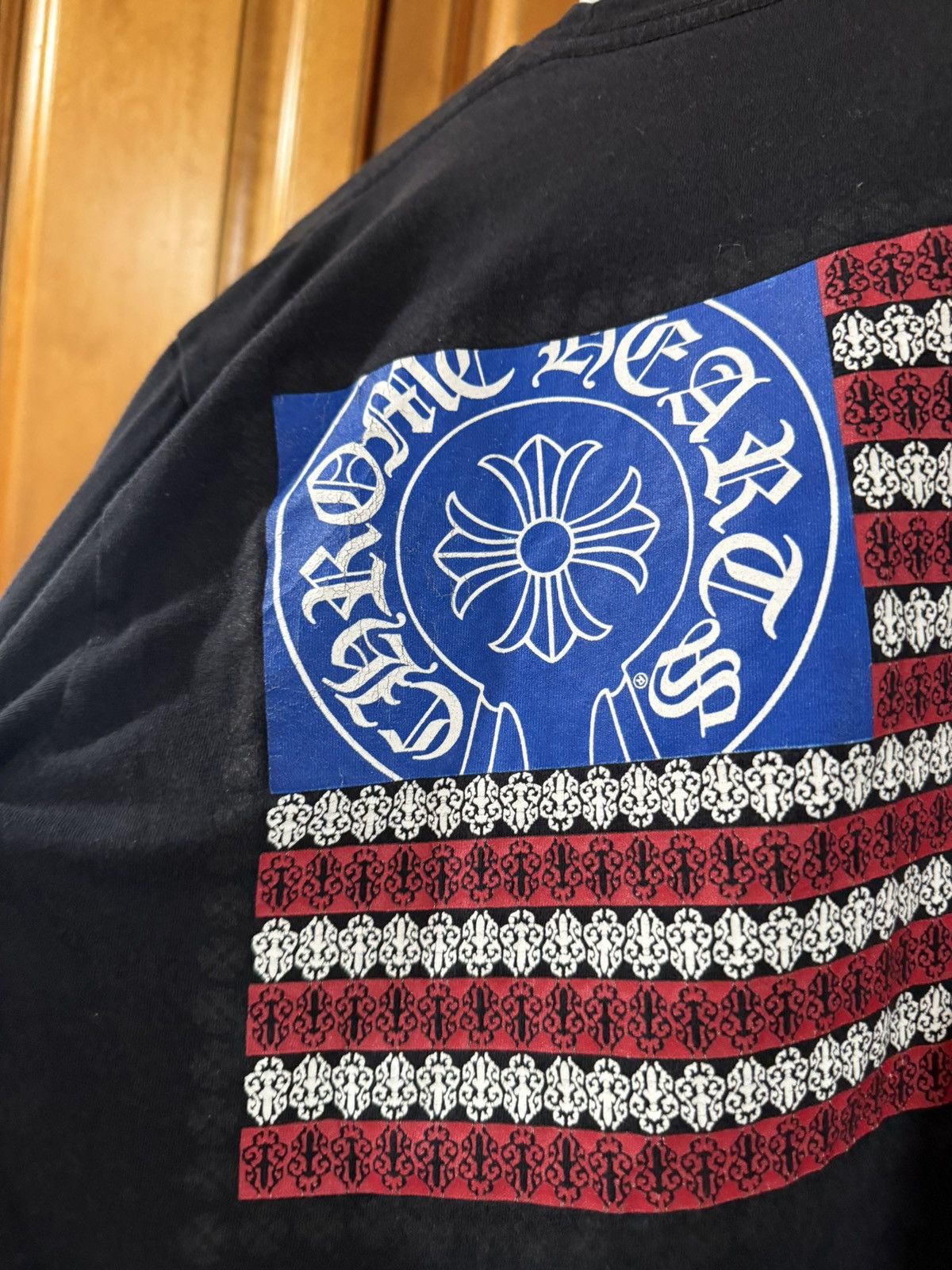 Chrome Hearts Chrome Heart Dagger USA Long Sleeve Size Medium Size US M / EU 48-50 / 2 - 10 Thumbnail