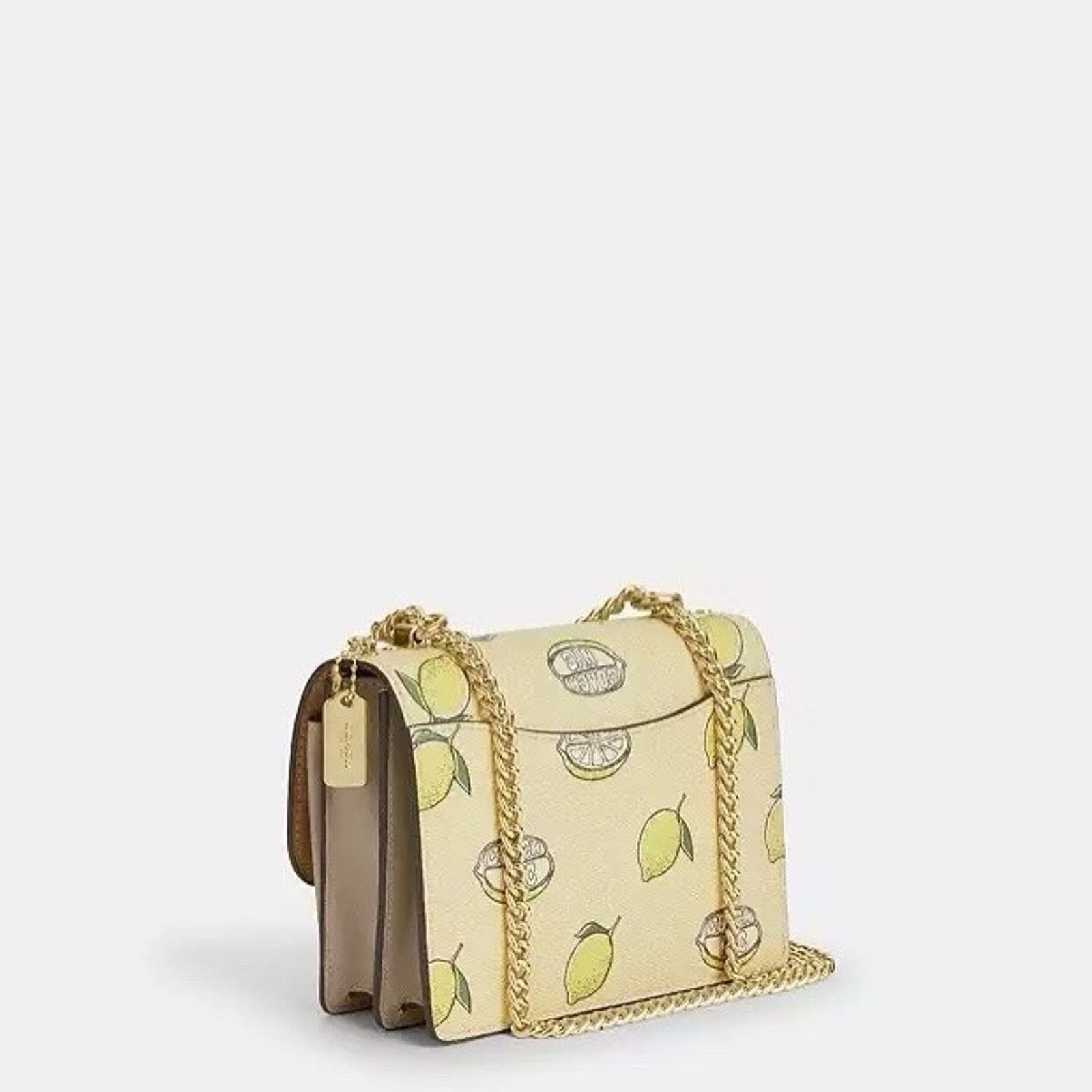 Coach NWT Coach Mini Klare Crossbody Bag Lemon CAN24 Garden Glade Size ONE SIZE - 10 Thumbnail