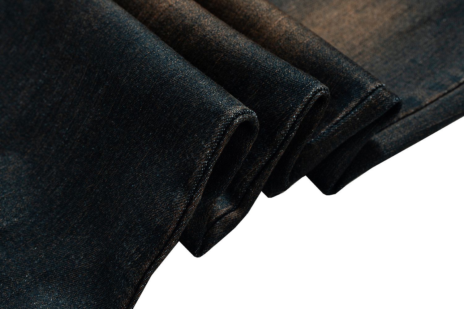 RO Ribbons Contrast Color Micro Flared Jeans