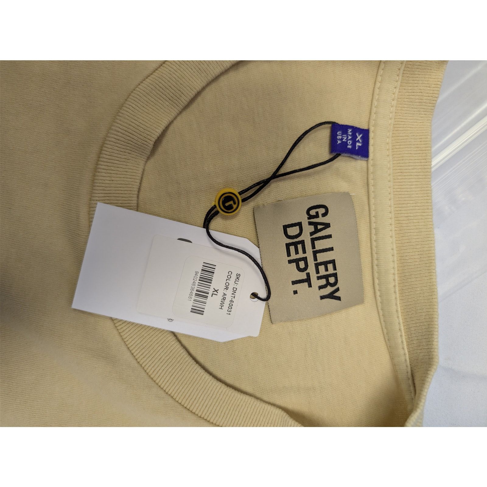 Gallery Dept. o1rshd1 Skeleton Beach Sleeveless T-Shirt in Beige Size US XL / EU 56 / 4 - 19 Thumbnail