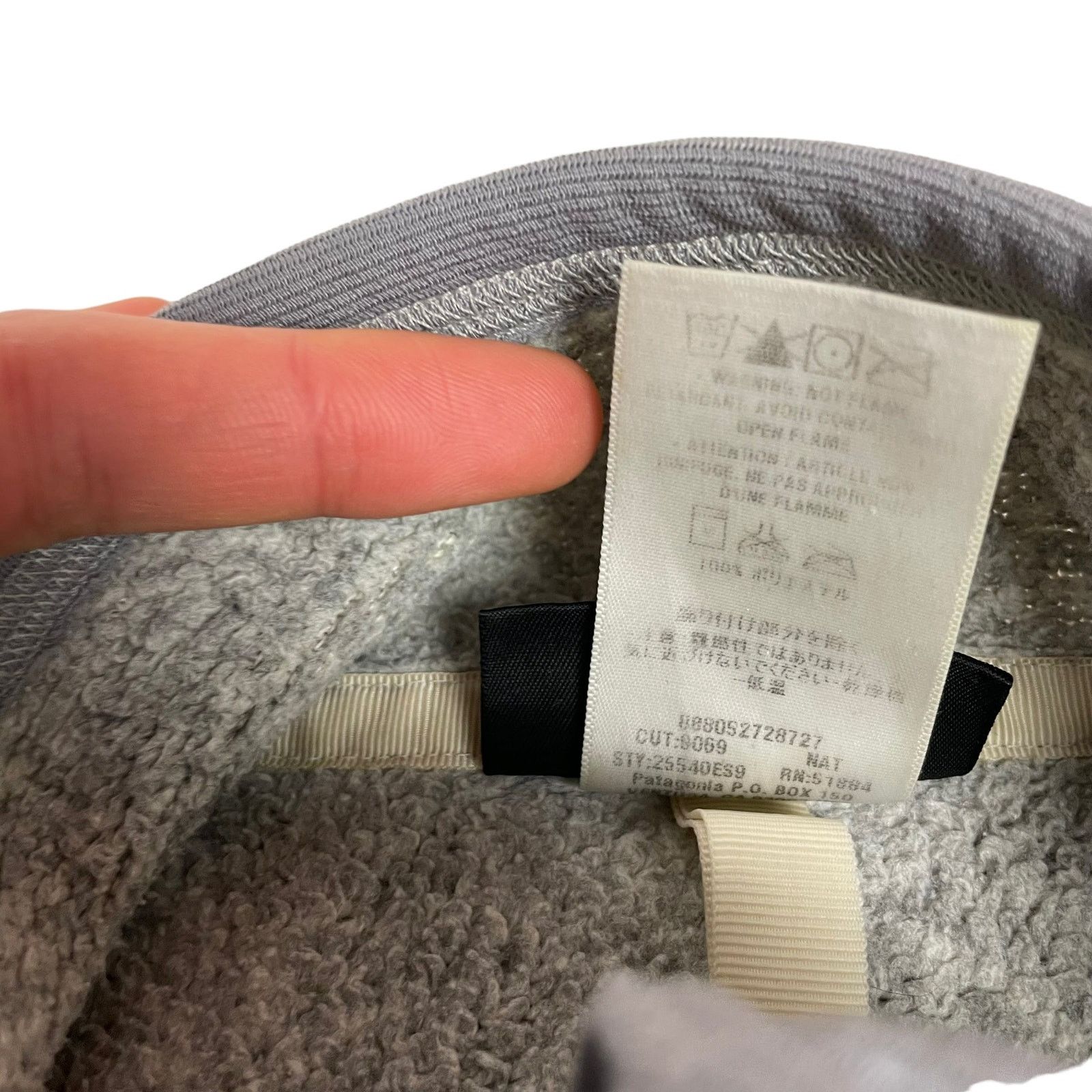 Patagonia Patagonia Women's Gray Long Sleeve Zip Fleece Jacket Medium Size M / US 6-8 / IT 42-44 - 12 Thumbnail
