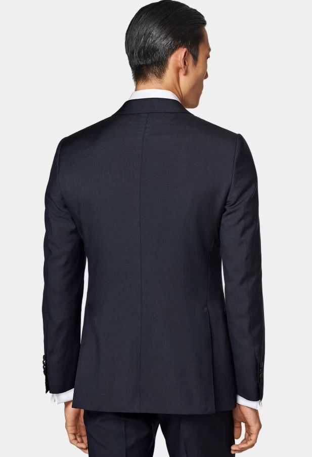 Suitsupply Men Suitsupply Suit Lazio Tuxedo Fully Lined Navy Blue US38 Size 38R - 2 Thumbnail