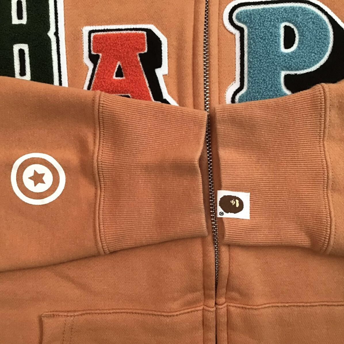 Bape BAPE logo multi fonts shark full zip hoodie a bathing ape Size US L / EU 52-54 / 3 - 7 Thumbnail