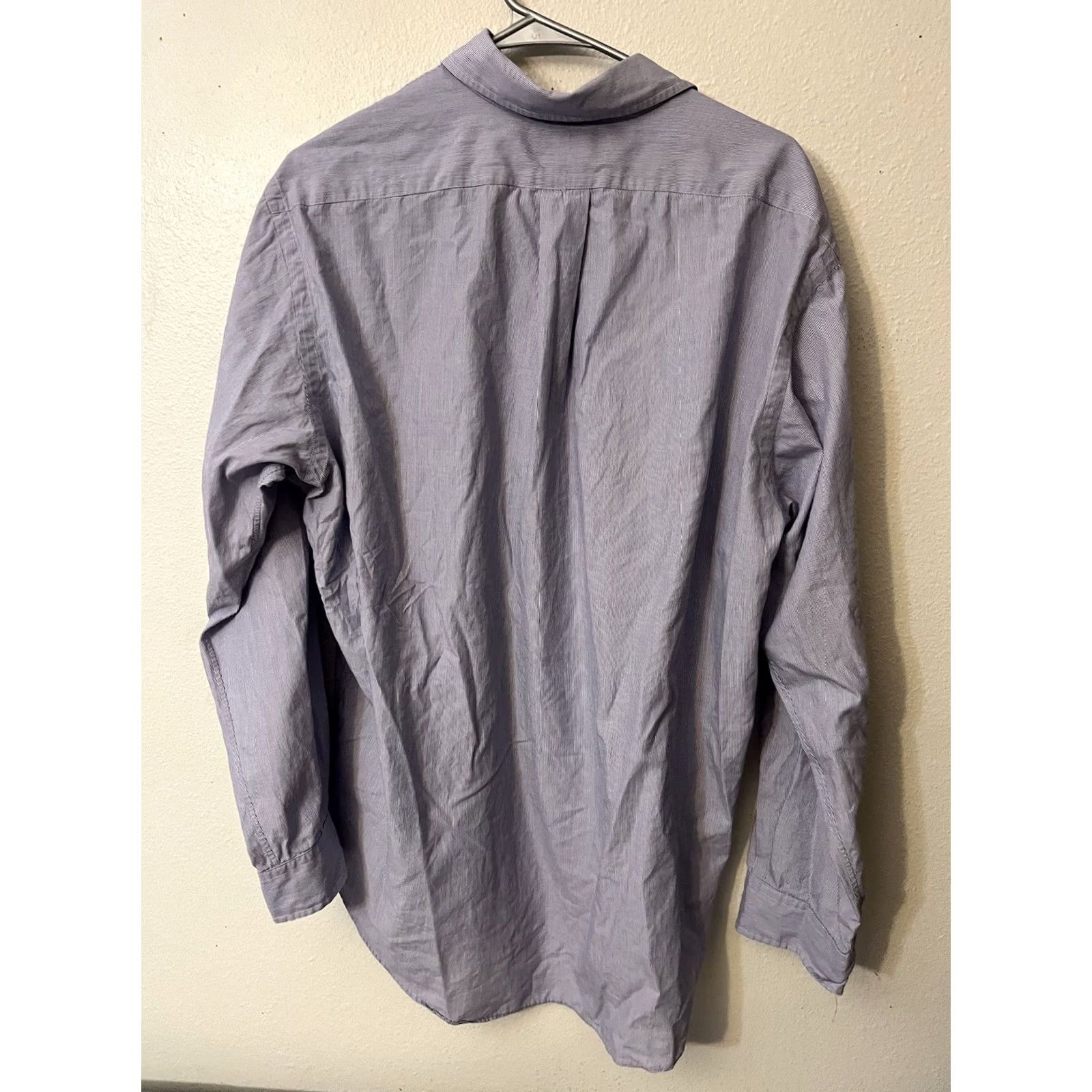 Ralph Lauren Ralph Lauren Yarmouth Shirt Men 16 Blue Striped Long Sleeve Button Down Size US L / EU 52-54 / 3 - 4 Thumbnail