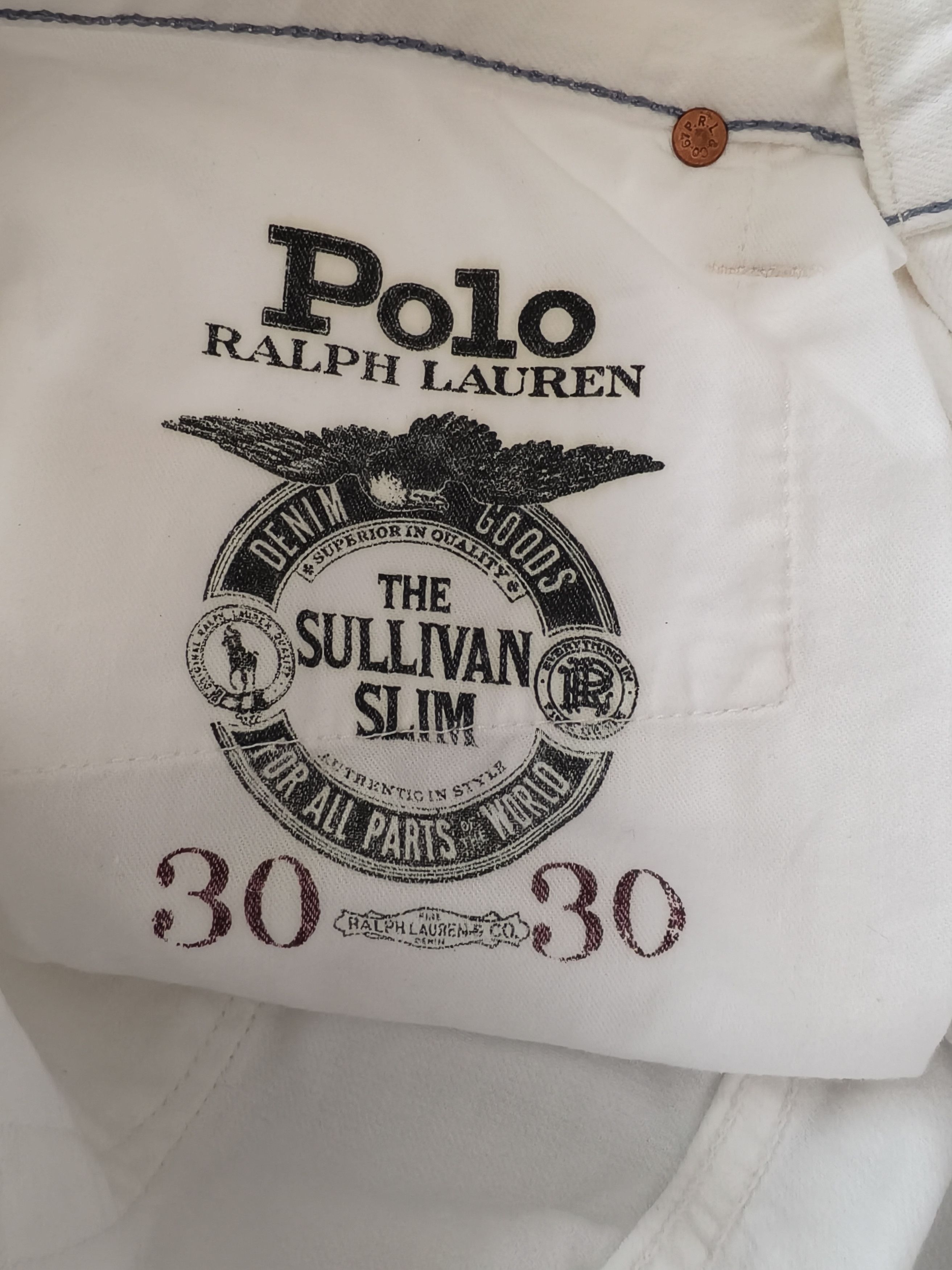 Polo Ralph Lauren 🔥STEALS🔥Very Rare Polo Ralph Lauren Sullivan Printed Jeans Size US 32 / EU 48 - 8 Thumbnail