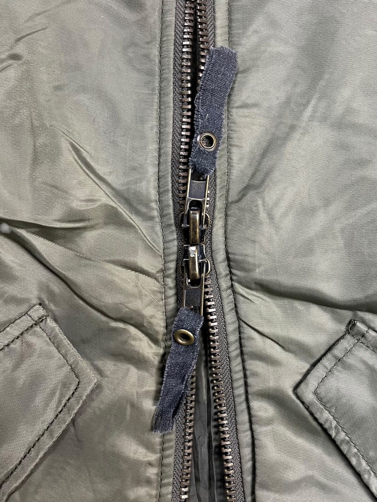 If Six Was Nine 2000s GOA - Double Zips Sun Faded Jacket Size US S / EU 44-46 / 1 - 10 Thumbnail