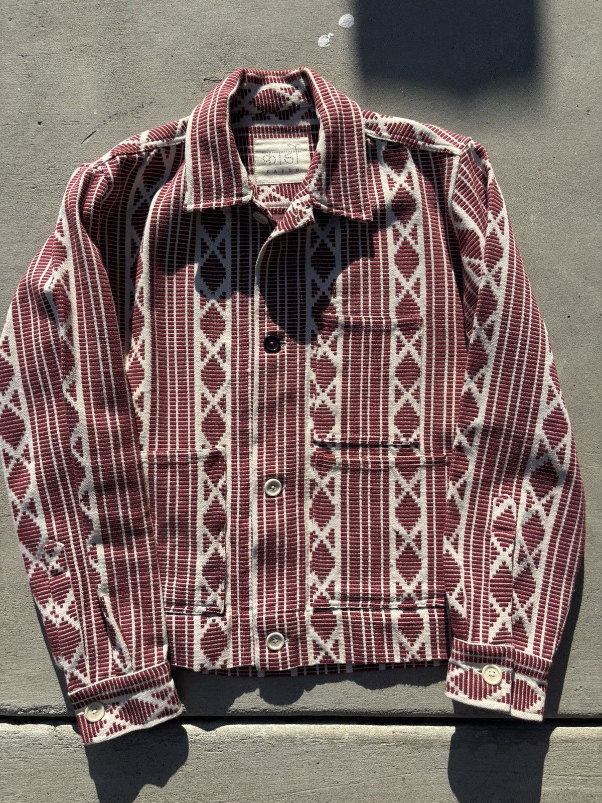 Kardo Kardo Bodhi Chore Jacket Handcrafted Size US M / EU 48-50 / 2 - 1 Thumbnail