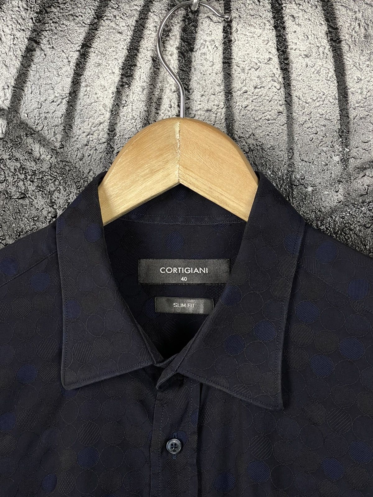 Cortigiani Cortigiani Slim Fit Luxury Button Up Shirt Men’s Size 40 Size US L / EU 52-54 / 3 - 5 Thumbnail
