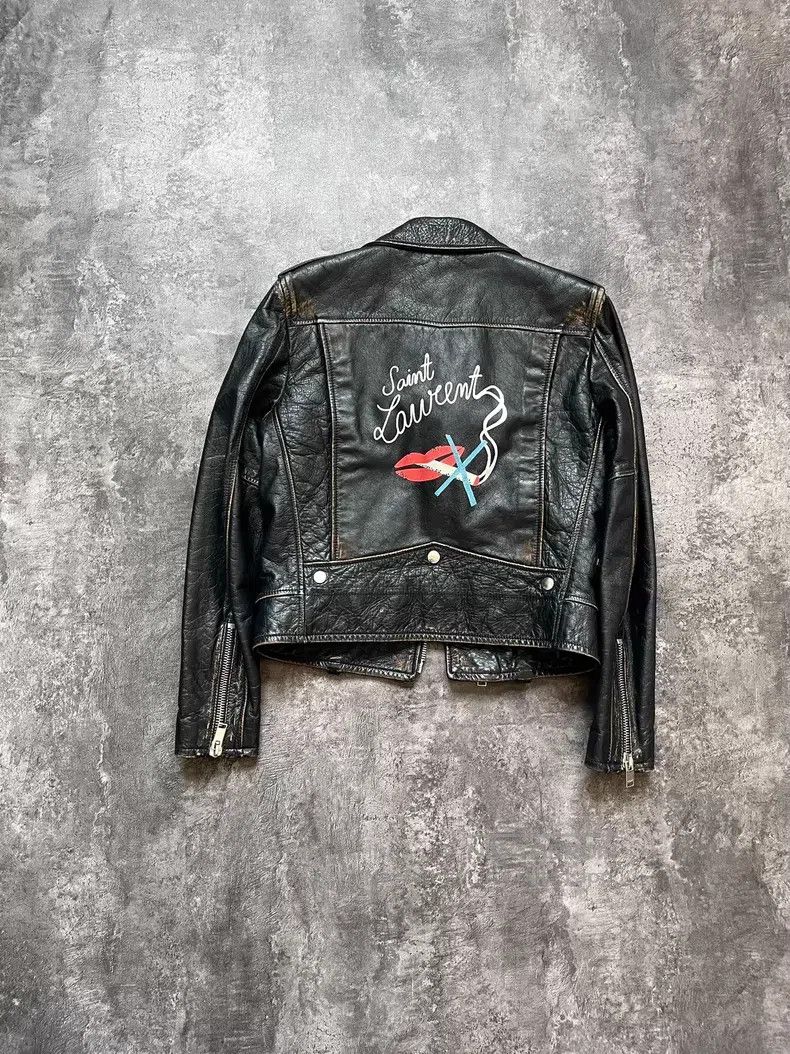 Saint Laurent Paris Saint Laurent Paris Leather Vintage Anti-Smoking Leather J Size XS / US 0-2 / IT 36-38 - 6 Thumbnail
