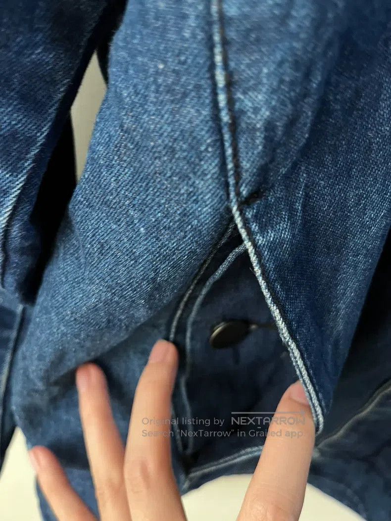 Other Comme Des Garcons Denim Filled Jacket Cotton Jacket Size US S / EU 44-46 / 1 - 3 Thumbnail
