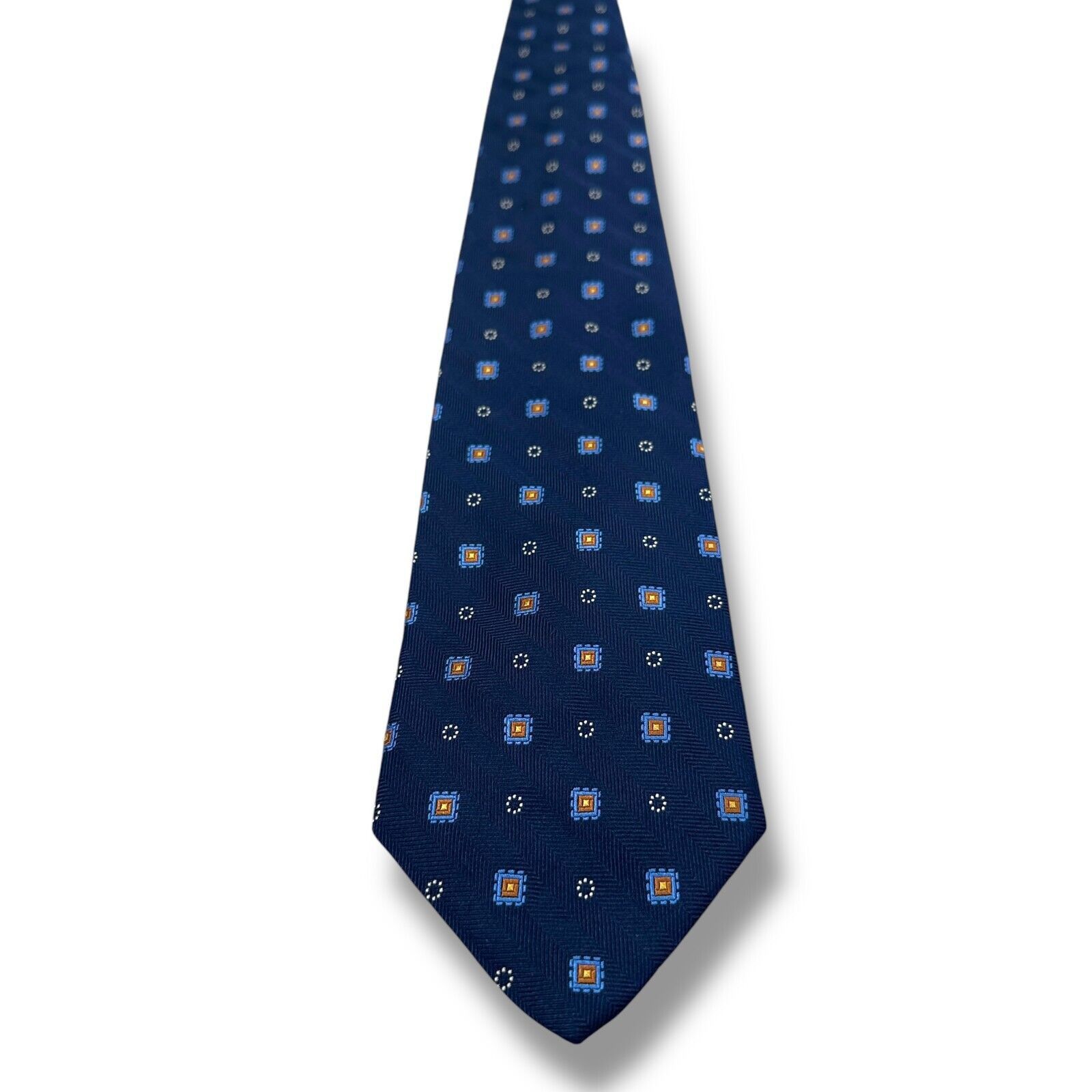 Brooks Brothers Brooks Brothers Neck Tie Mens Blue Silk 3.5" X 58" Size ONE SIZE - 1 Thumbnail
