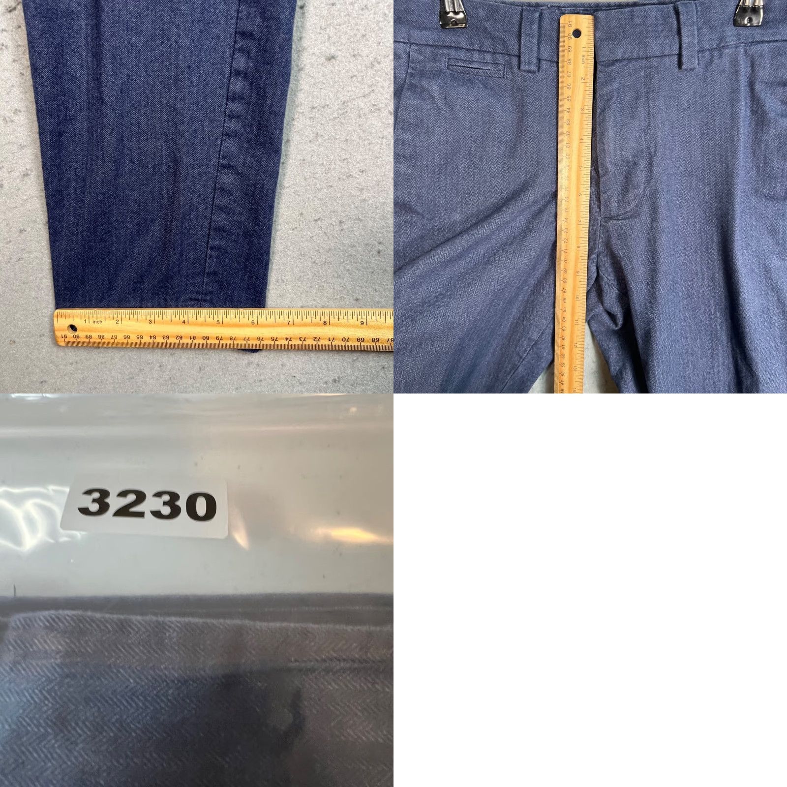 Banana Republic Banana Republic Pants Men 28 x 30 Slim Tapered Blue Cotton Blend Chino Flat Front Casual Vintage No 8/10 Mens Size US 28 / EU 44 - 8 Thumbnail