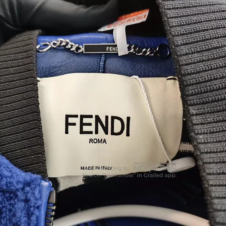 Fendi Fendi Short Lambskin Leather Jacket Size XS / US 0-2 / IT 36-38 - 3 Thumbnail