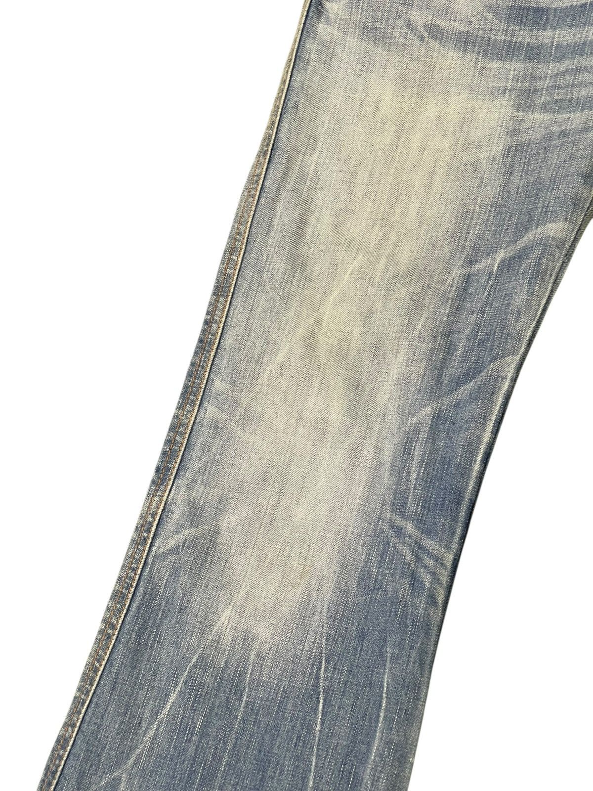 Edwin Flare Jeans Edwin Native Faded Boot Cut Chrome Hearts 2🟦7 Size US 32 / EU 48 - 15 Thumbnail