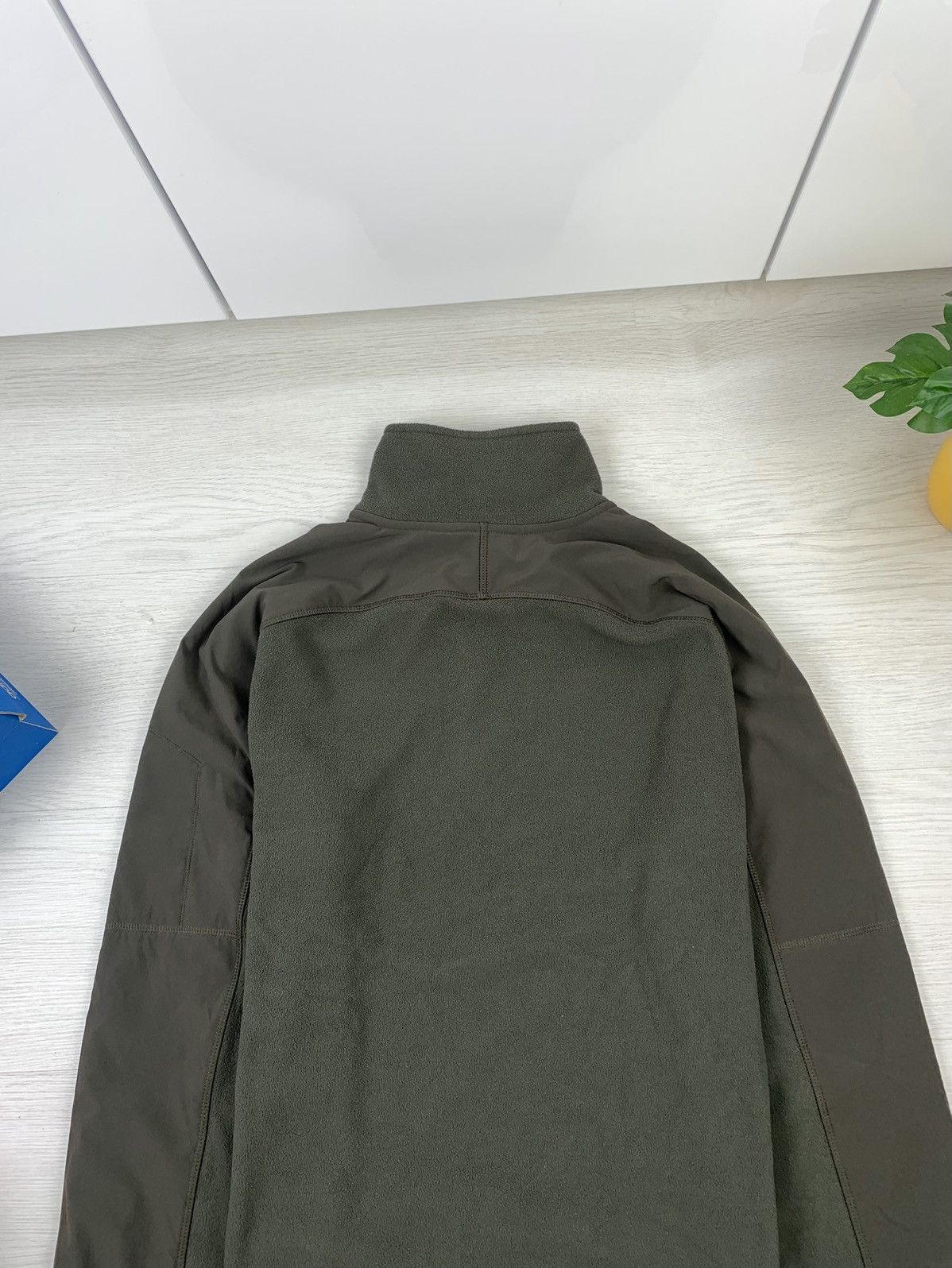 The North Face THE NORTH FACE Polartec Khaki Fleece Jacket Size M Size US M / EU 48-50 / 2 - 6 Thumbnail
