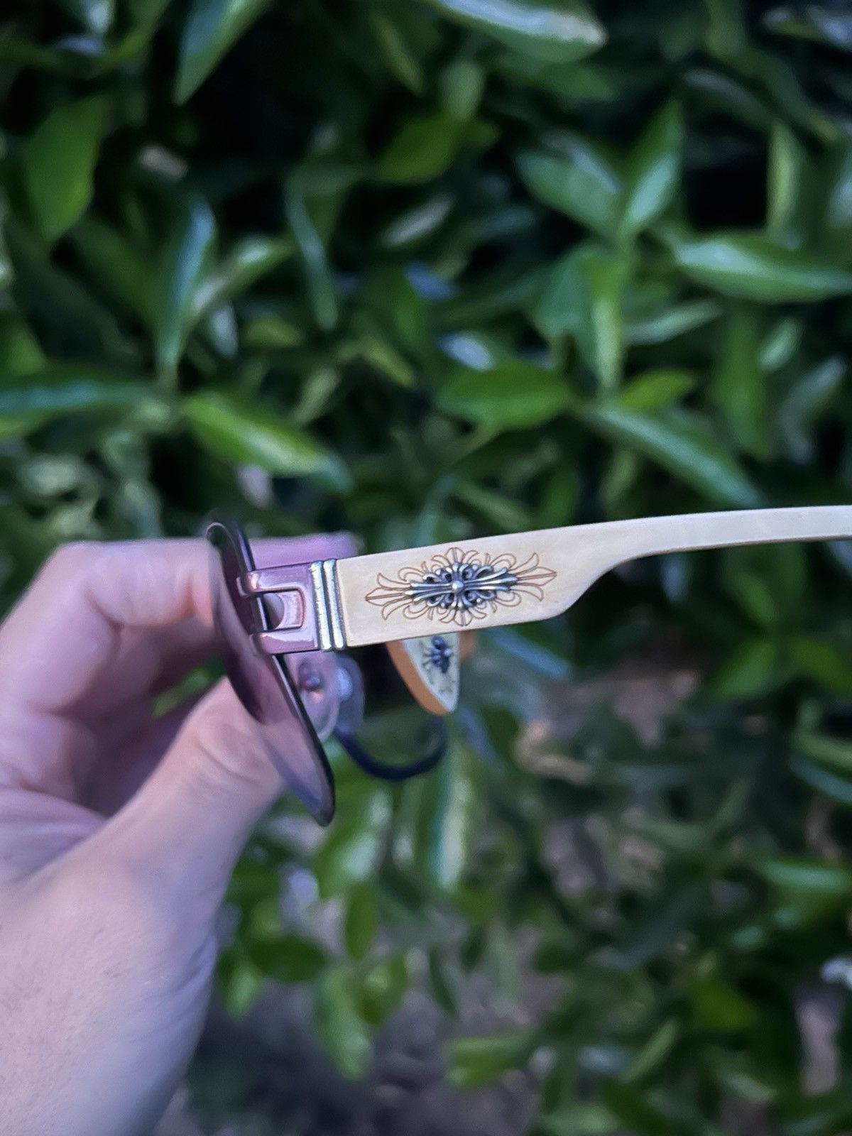 Chrome Hearts Chrome hearts pink candle sunglasses Size ONE SIZE - 3 Thumbnail