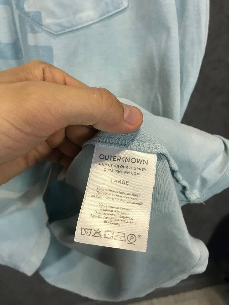 Outerknown Outerknown designer pocket tee Size US L / EU 52-54 / 3 - 5 Thumbnail
