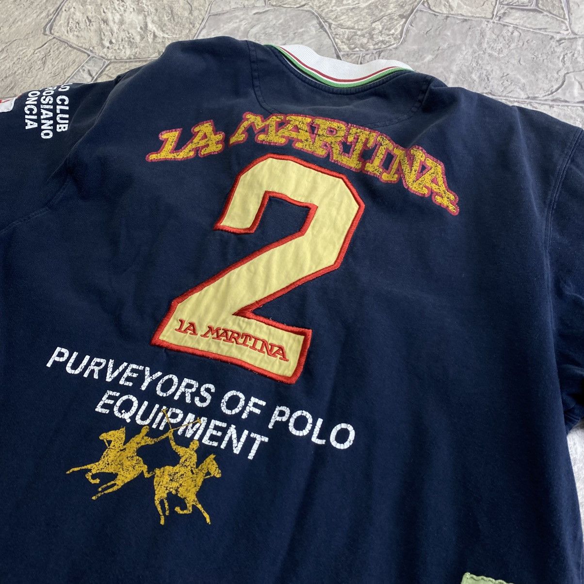 La Martina Vintage La Martina Italia Polo Team Polo T Shirt Rugby Size US XL / EU 56 / 4 - 10 Thumbnail