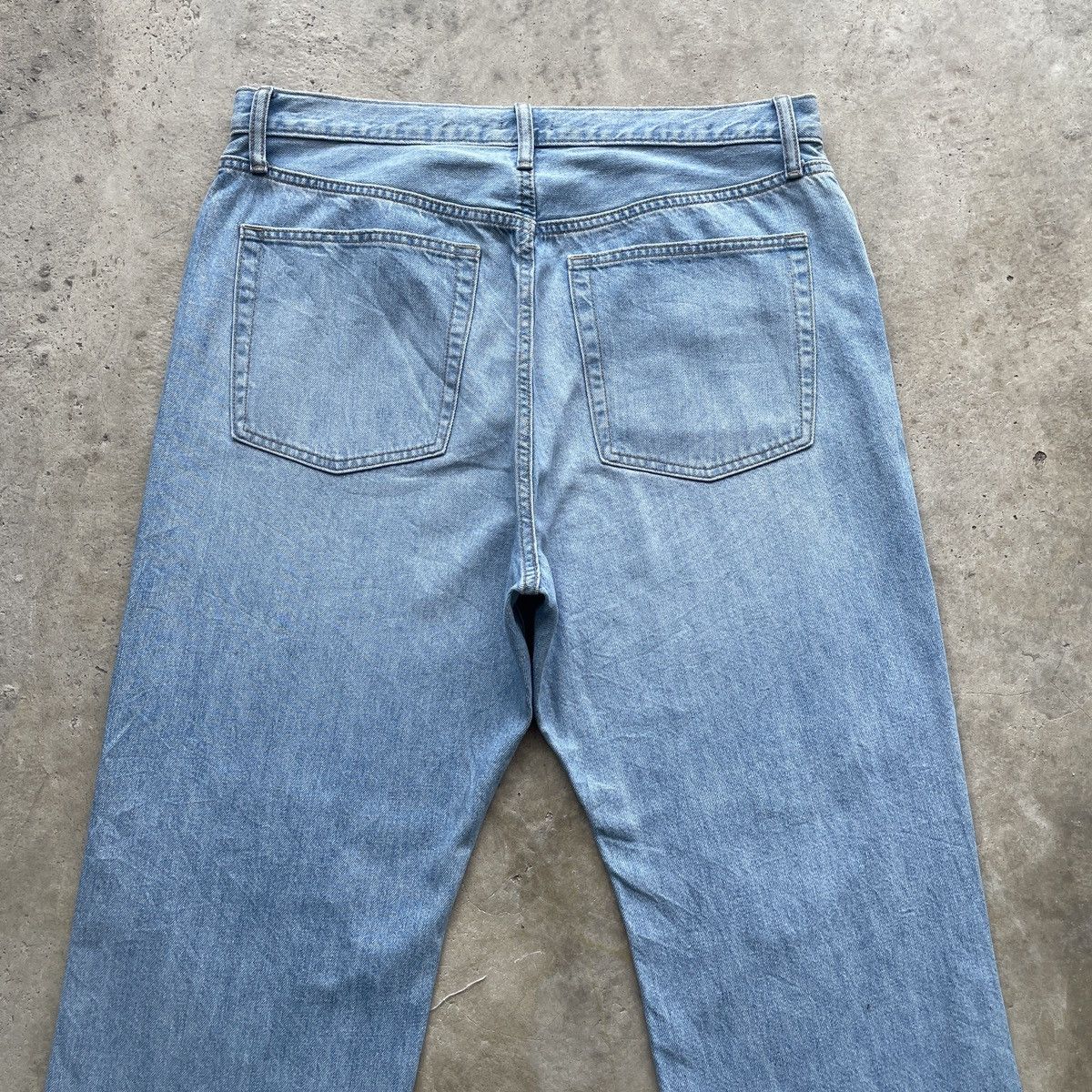 Japanese Brand Vintage Japanese Ripped Jeans Distressed Faded Pants W36x31 Size US 36 / EU 52 - 8 Thumbnail