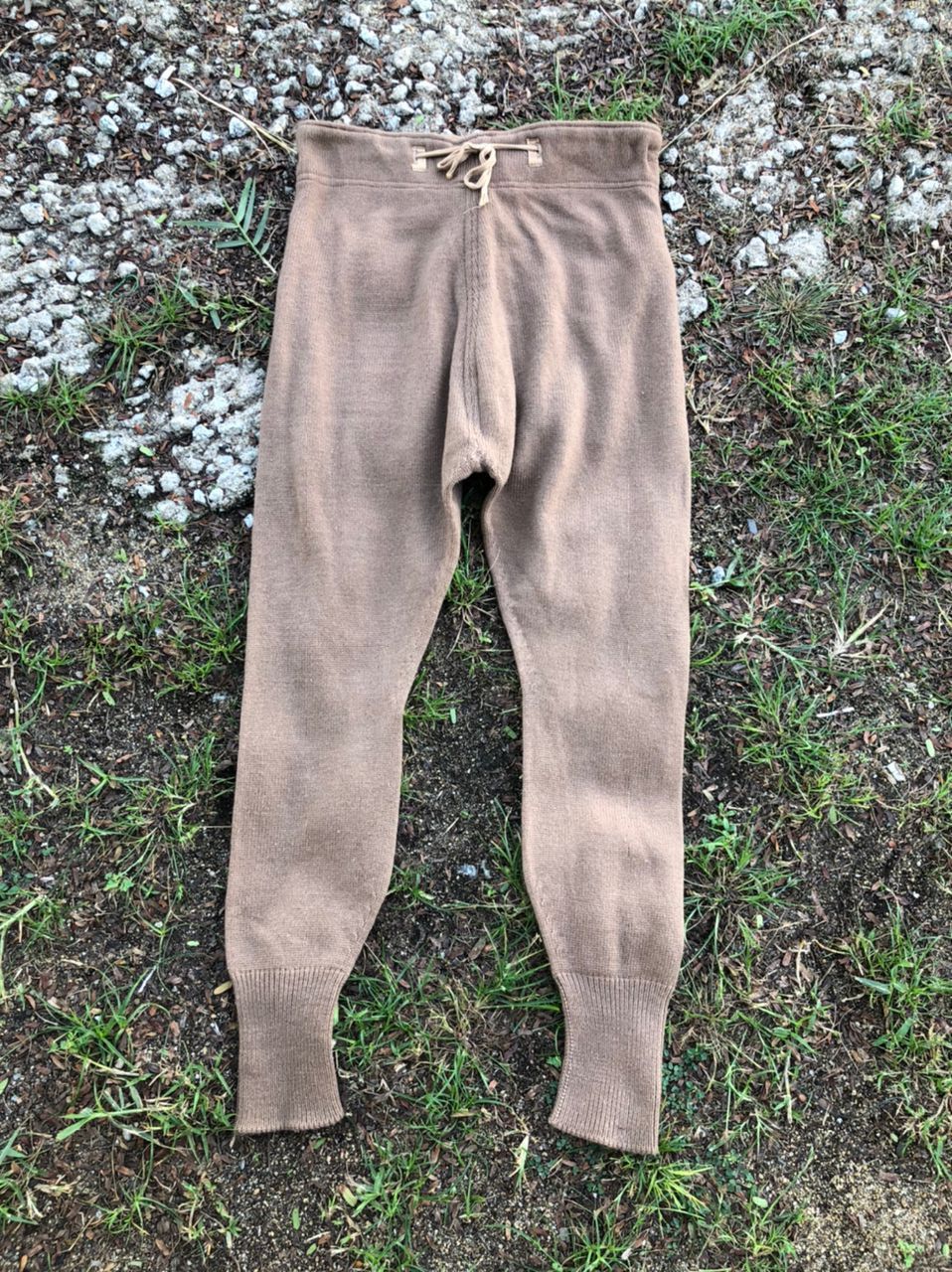 Japanese Brand × Vintage Rare🔥 Vintage 60s Underwear Knit Sweatpants Size US 32 / EU 48 - 2 Thumbnail