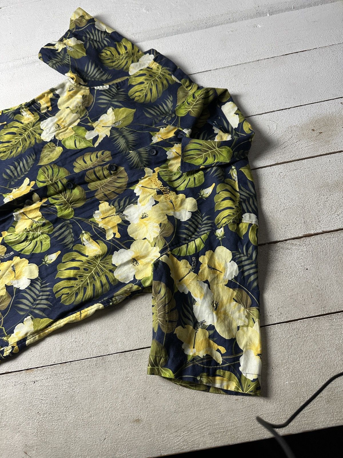 Breitling 🚨Vintage BREITLING Hawaii short sleeve button up surf shirt Size US XS / EU 42 / 0 - 2 Thumbnail