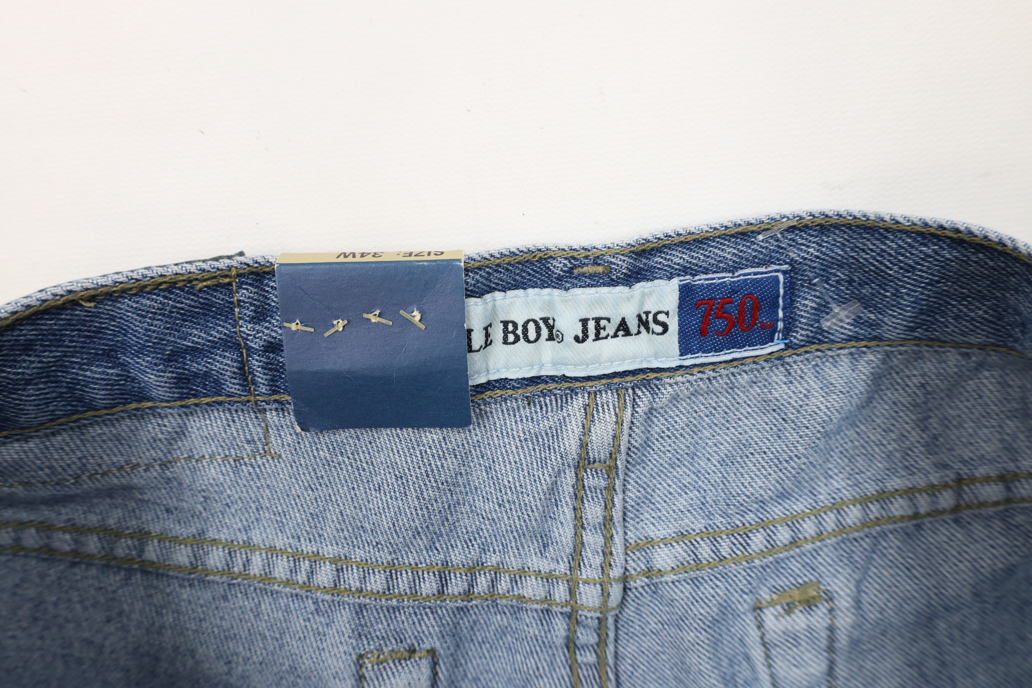 Vintage Deadstock Vintage 90s Streetwear Fit Denim Jean Shorts Jorts Size US 34 / EU 50 - 7 Thumbnail
