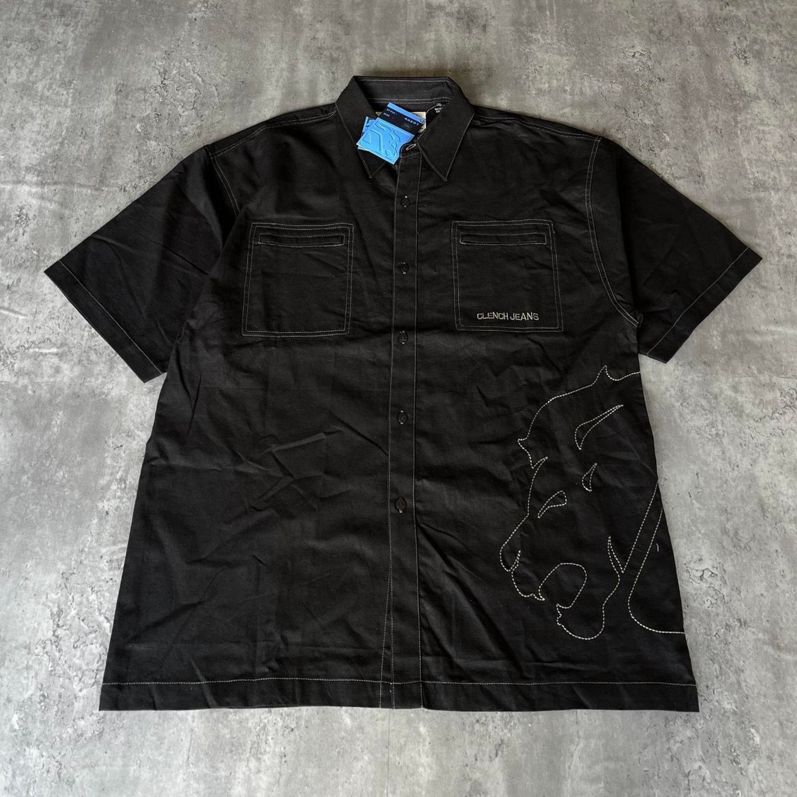 JNCO × Japanese Brand × Southpole Crazy Y2K Vintage JNCO Style Graphic Polo Skater Shirt Size US XXL / EU 58 / 5 - 1 Thumbnail